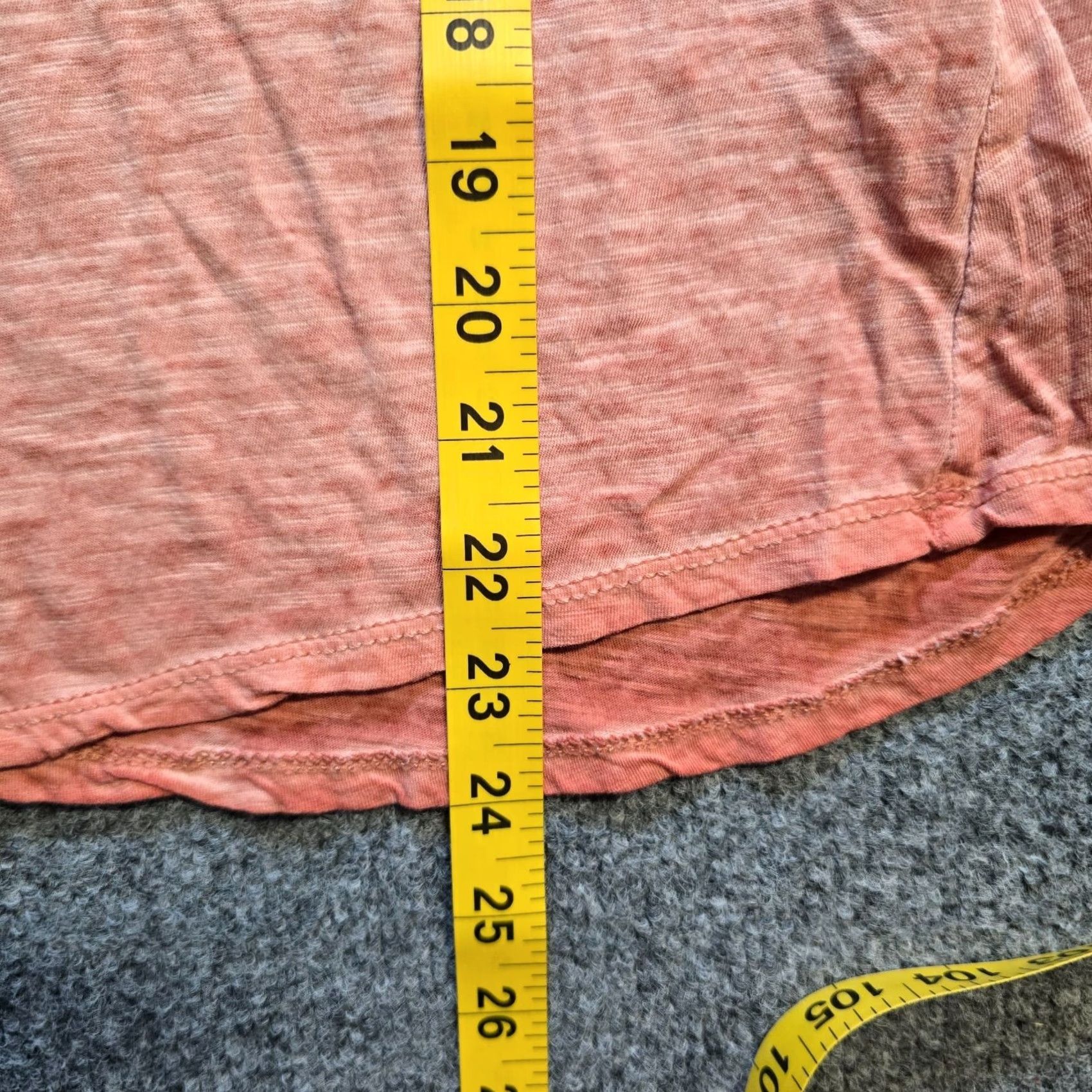 Vintage Pilcro Anthropologie Top Womens XL Orange Short Sleeve T-Shirt Casual Shirt Bohemian Authentics? Size XL / US 12-14 / IT 48-50 - 7 Thumbnail