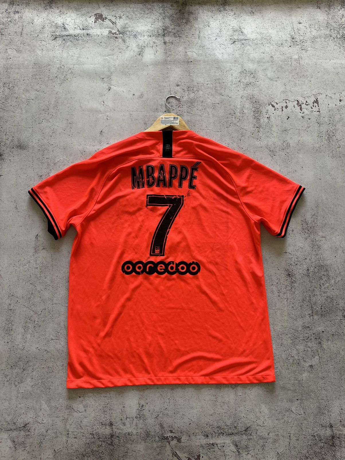 Jordan Brand × Nike NIKE JORDAN PSG 2019/2020 AWAY SOCCER JERSEY,#9 MBAPPE Size US XL / EU 56 / 4 - 1 Thumbnail