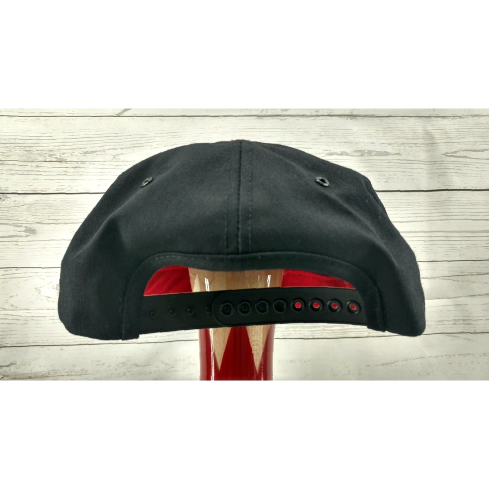 Champion Champion Pro Tech Service K product Snapback Hat USA Made Cap Hat Men's Adjustable Black Size ONE SIZE - 6 Thumbnail