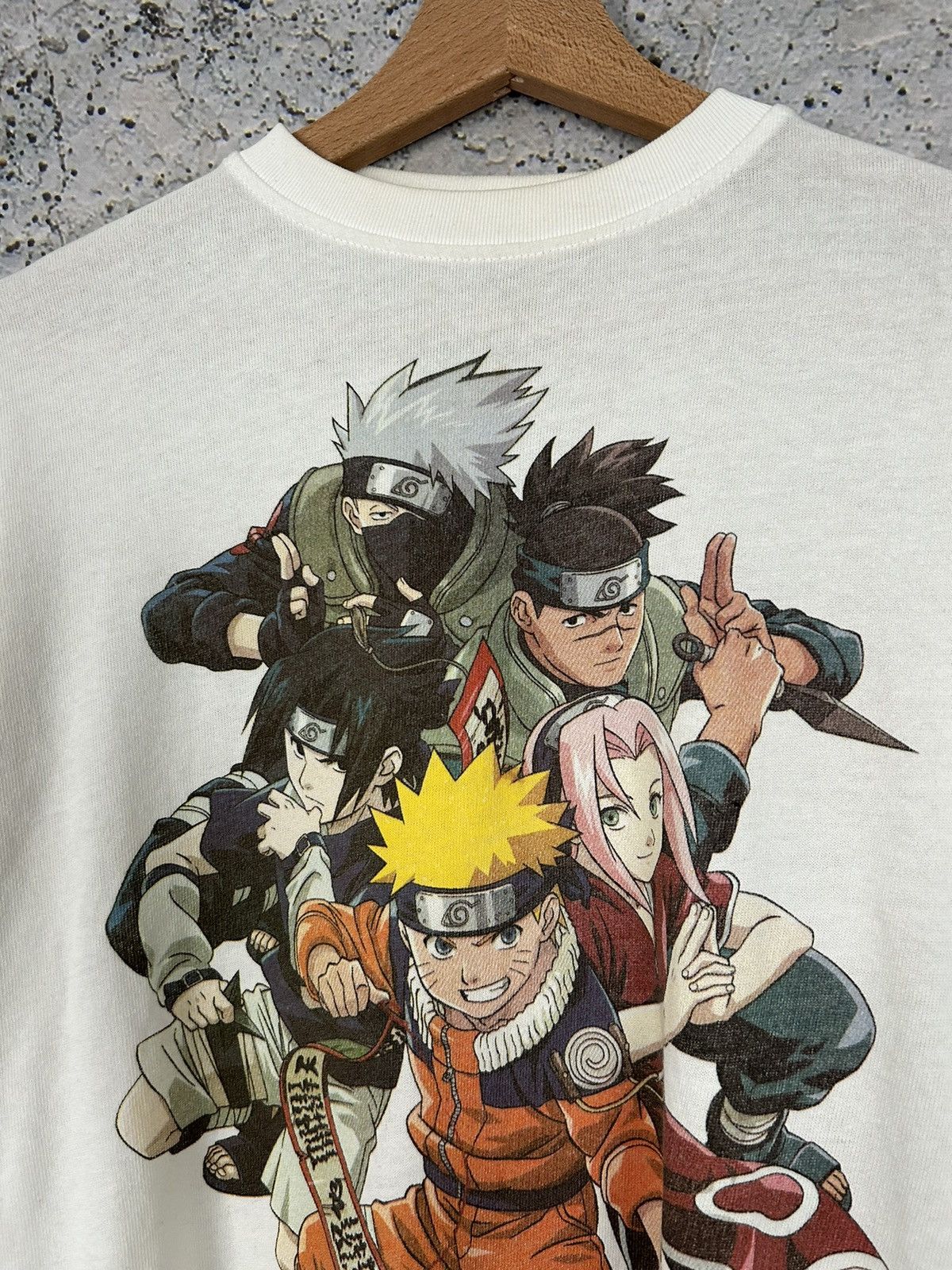 Anime Vintage Naruto 2002 Anime Graphic Tee Manga Movie Rare Size US S / EU 44-46 / 1 - 3 Thumbnail