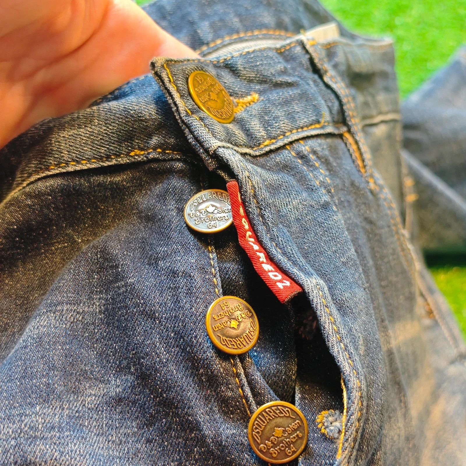 Dsquared2 Dsquared2 Jeans Mens 42 blue slim Canada washed button Size US 42 / EU 58 - 12 Thumbnail