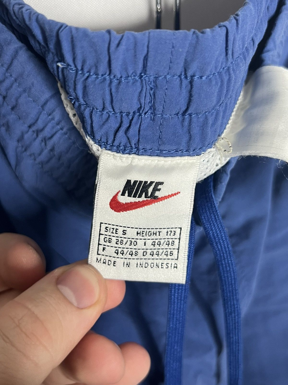 Vintage 🔥Rare Vintage 90s Nike Nylon Shorts Y2K Hype 🔥 Size US 30 / EU 46 - 7 Thumbnail