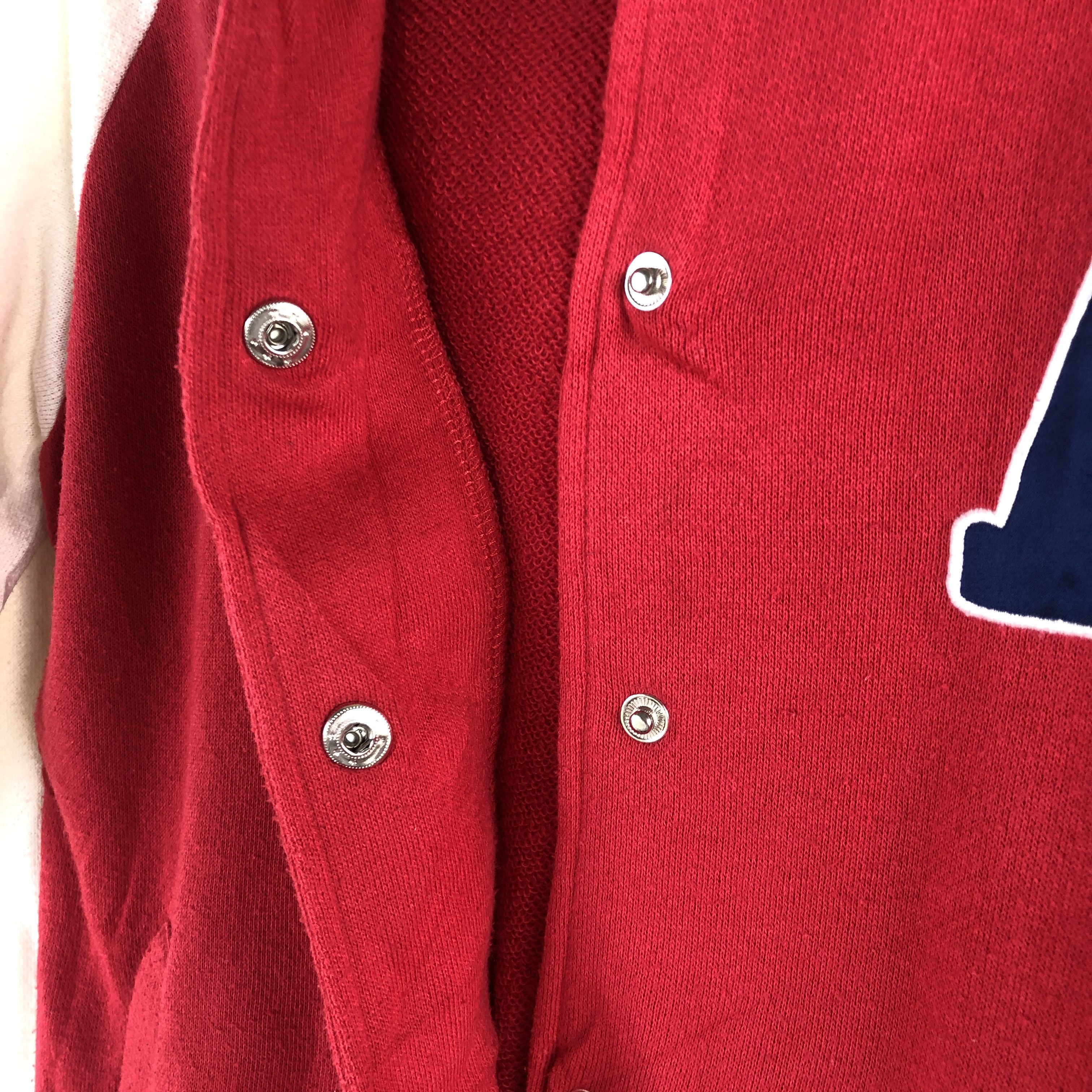 Japanese Brand Vintage Japanese Letterman Hoodie Varsity Sweater Sweatshirt Size M / US 6-8 / IT 42-44 - 8 Thumbnail