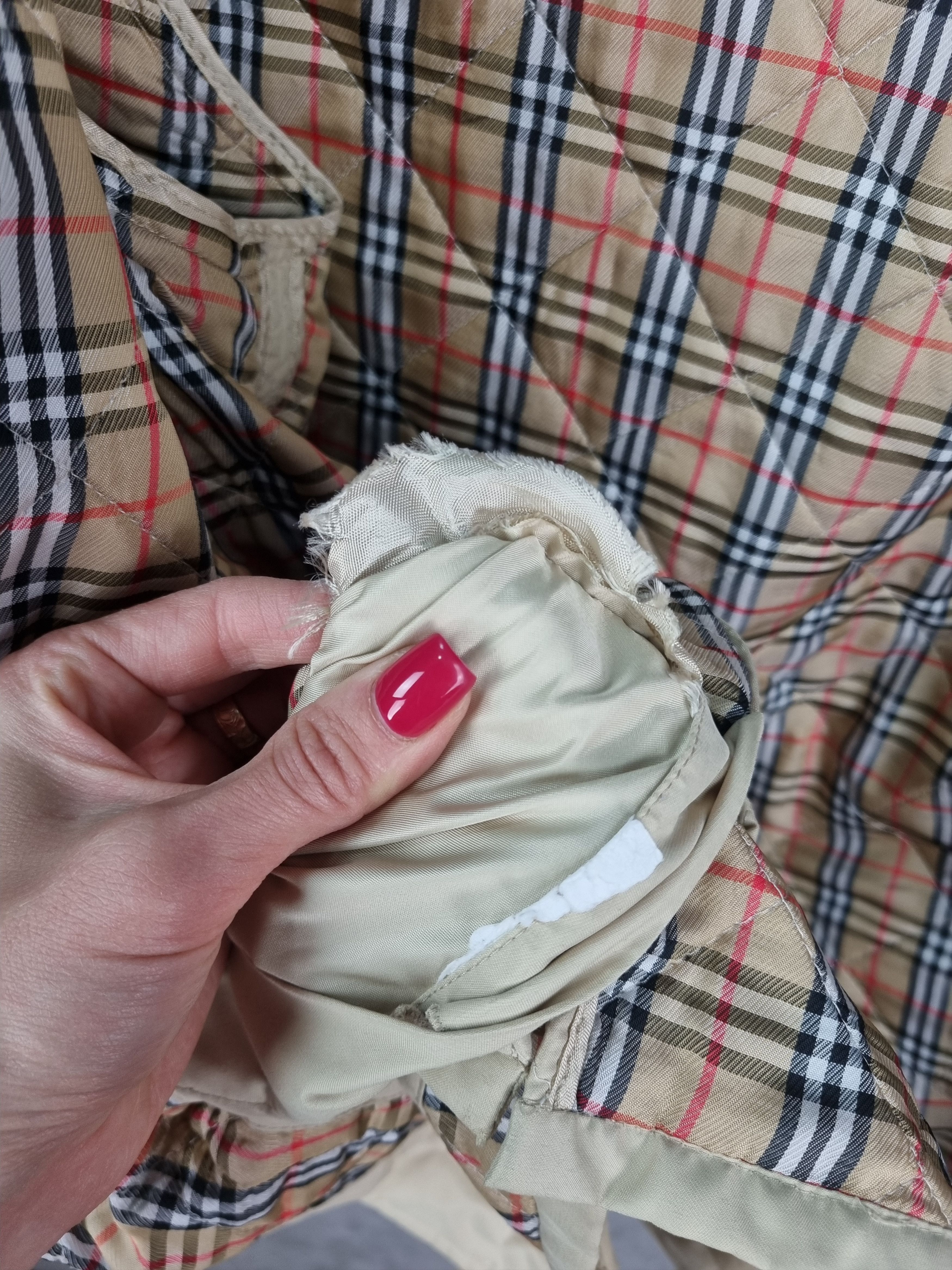 Burberry × Burberry Prorsum × Vintage Iconic 90s Burberrys Quilted Novacheck Light Jacket Size US XL / EU 56 / 4 - 19 Thumbnail