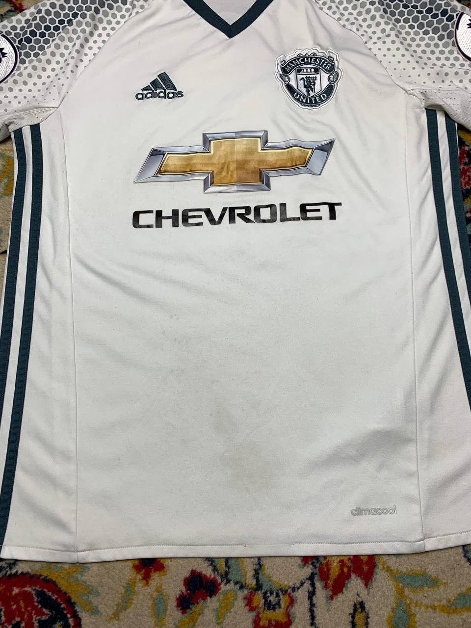 Adidas Manchester United Pogba 2016 2017 third 3rd Shirt Soccer Size US XS / EU 42 / 0 - 2 Thumbnail