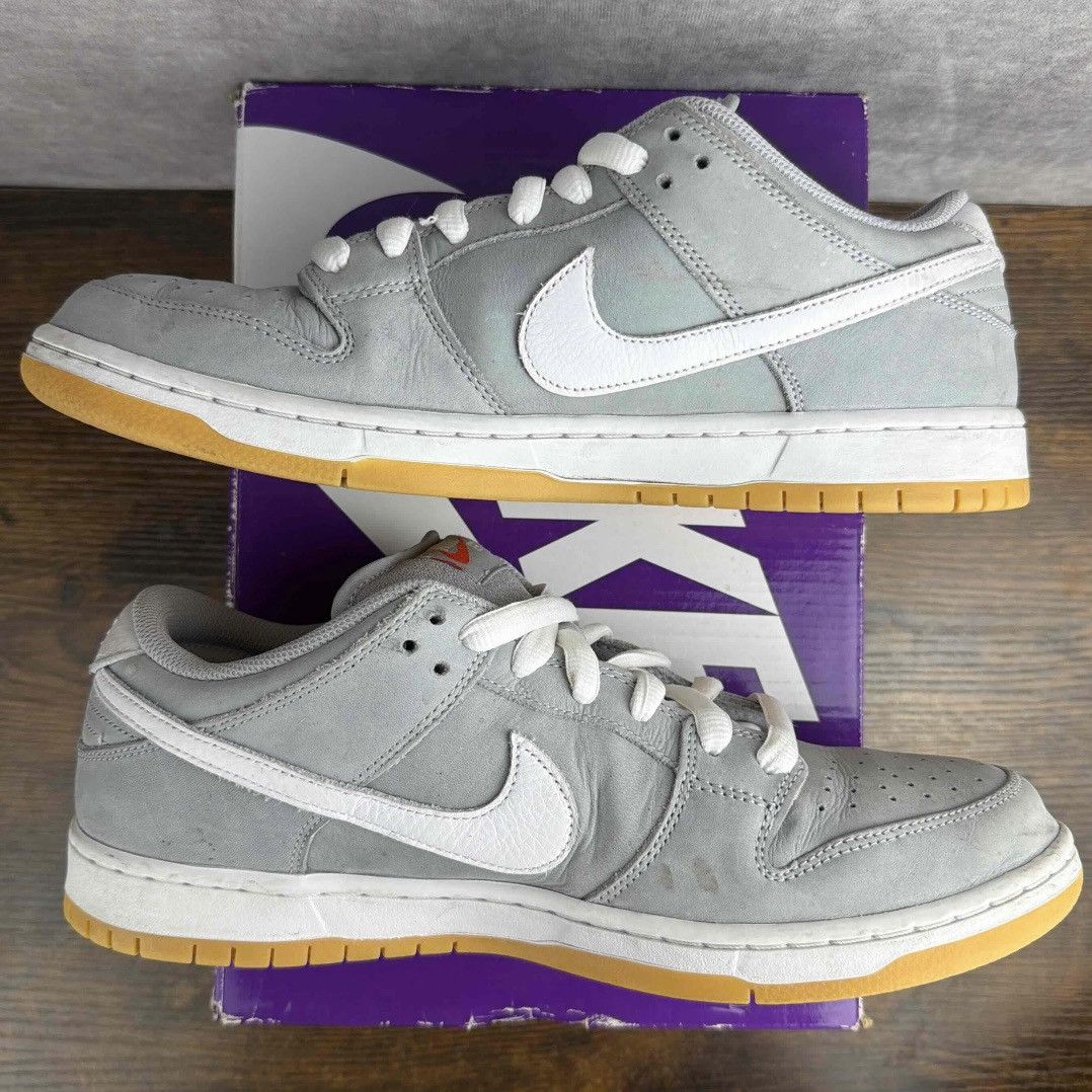 Nike Nike SB Dunk Low Pro Orange Label Wolf Grey Gum DV5464-001 Size US 11.5 / EU 44-45 - 4 Thumbnail