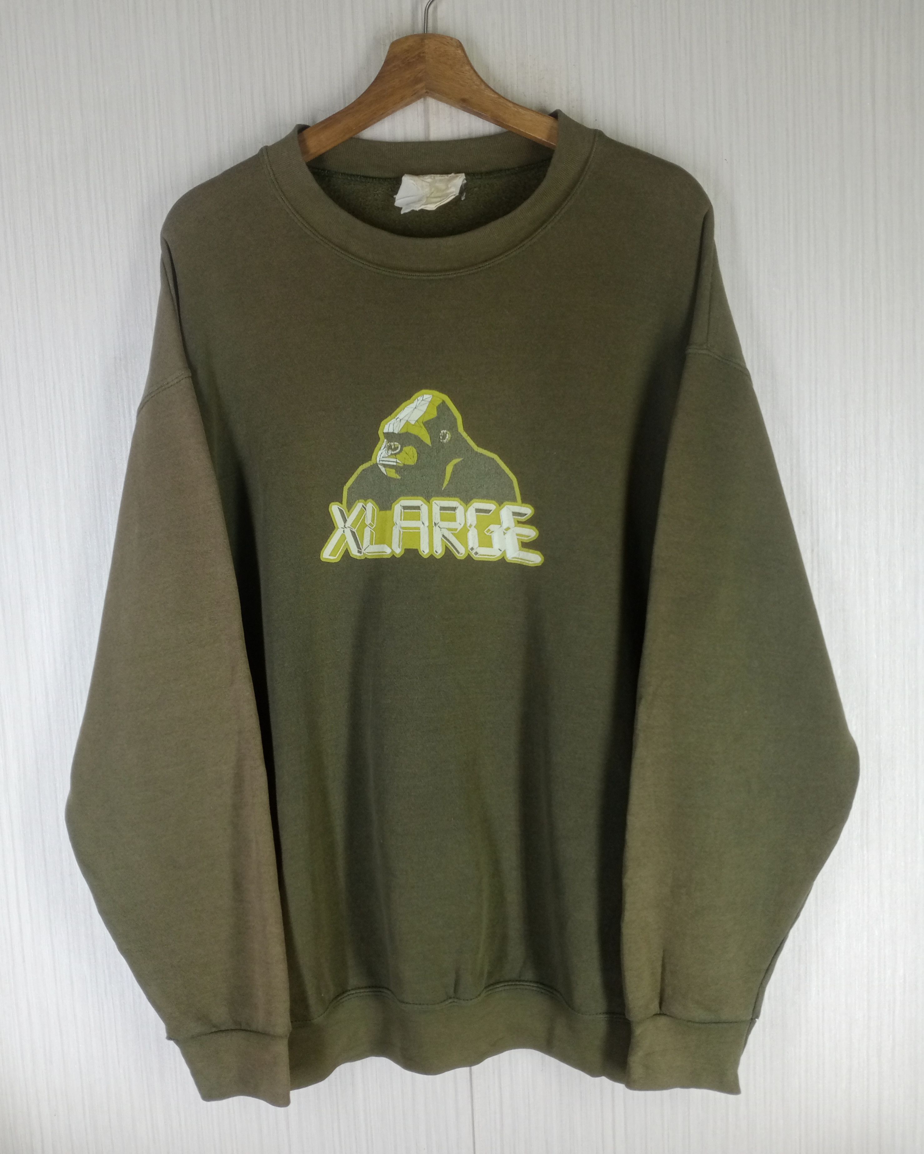 Vintage Rare Vintage 90s XLarge Big Logo Sweatshirt Size US L / EU 52-54 / 3 - 1 Thumbnail