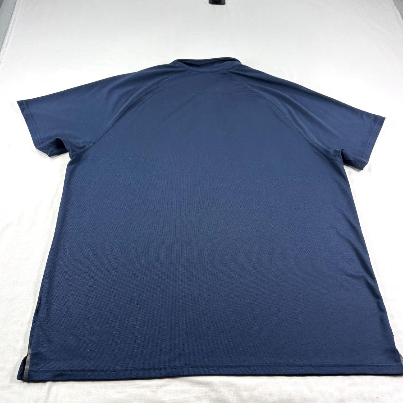 Rhone Rhone Shirt Mens 2XL Blue Delta Pique Polo Short Sleeve Golf Performance Shirt Size US XXL / EU 58 / 5 - 7 Thumbnail