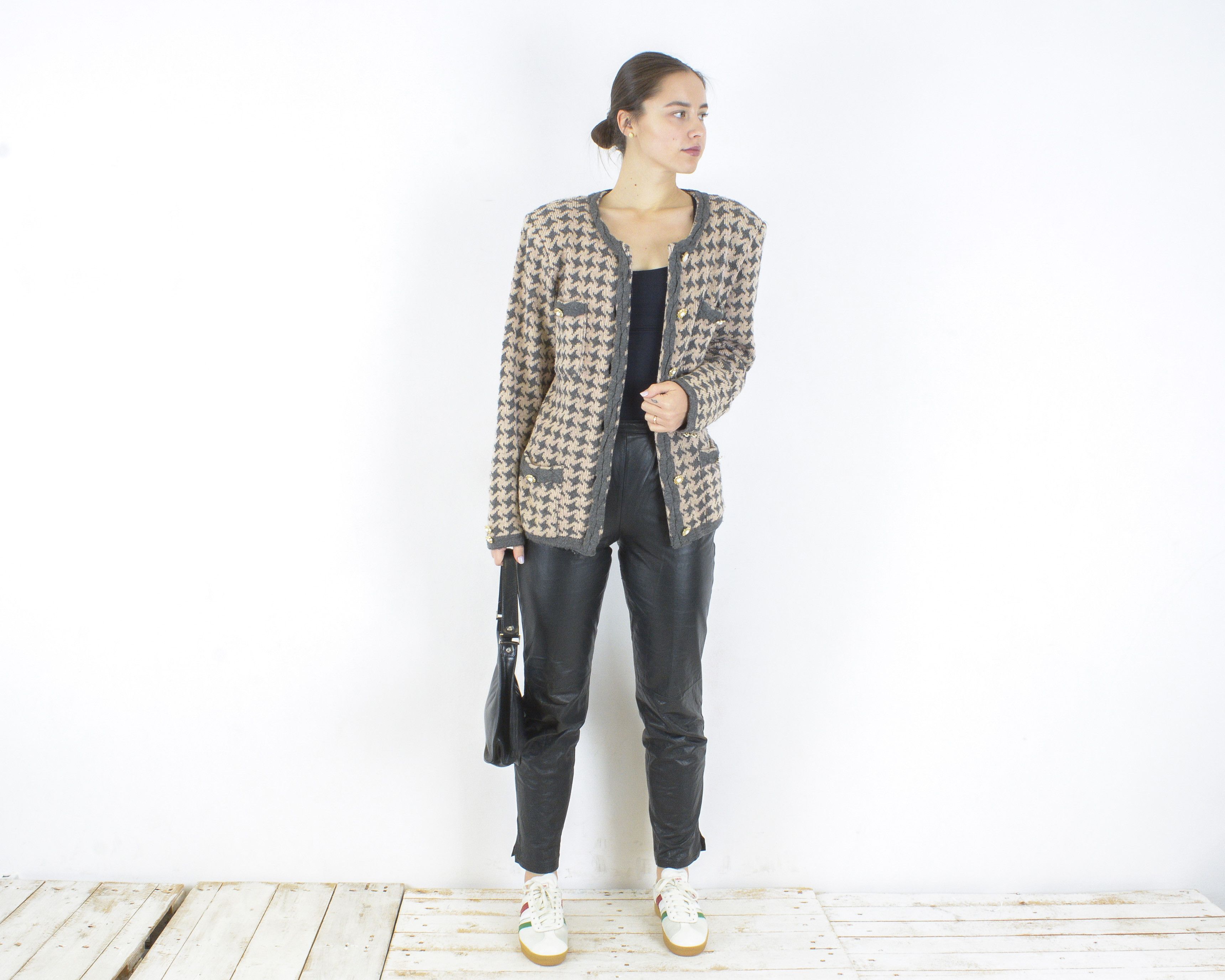 Prince × Vintage Hope And Glory Princess L Wool Cardigan Sweater Jacket Knit Size L / US 10 / IT 46 - 1 Thumbnail