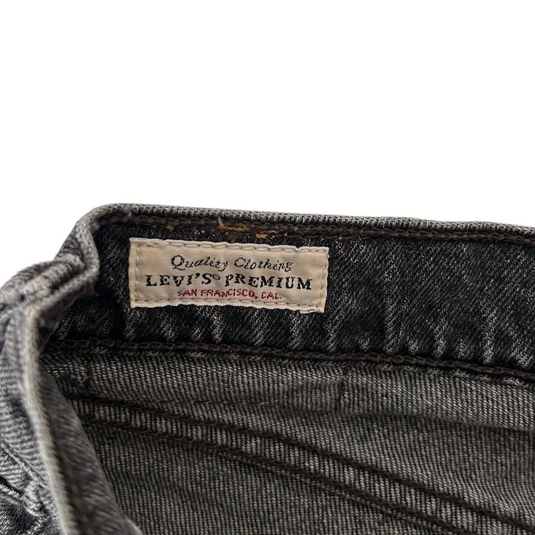 Levi's Levi's Premium Black Wedgie Straight Jeans Sz 26 Size 26" / US 2 / IT 38 - 3 Thumbnail