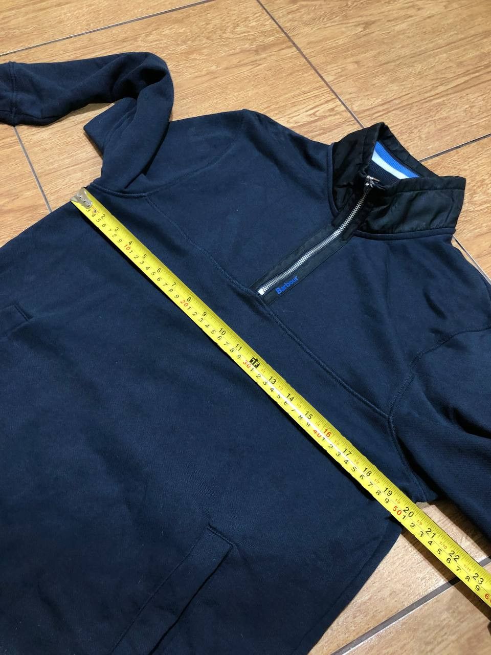 Barbour Vintage blue Barbour Long Sleeve Y2K luxury streetwear Size US M / EU 48-50 / 2 - 11 Thumbnail