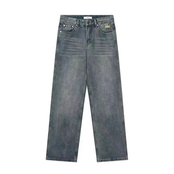 VIBE Vintage washed blue corrugated jeans Size US 34 / EU 50 - 5 Thumbnail