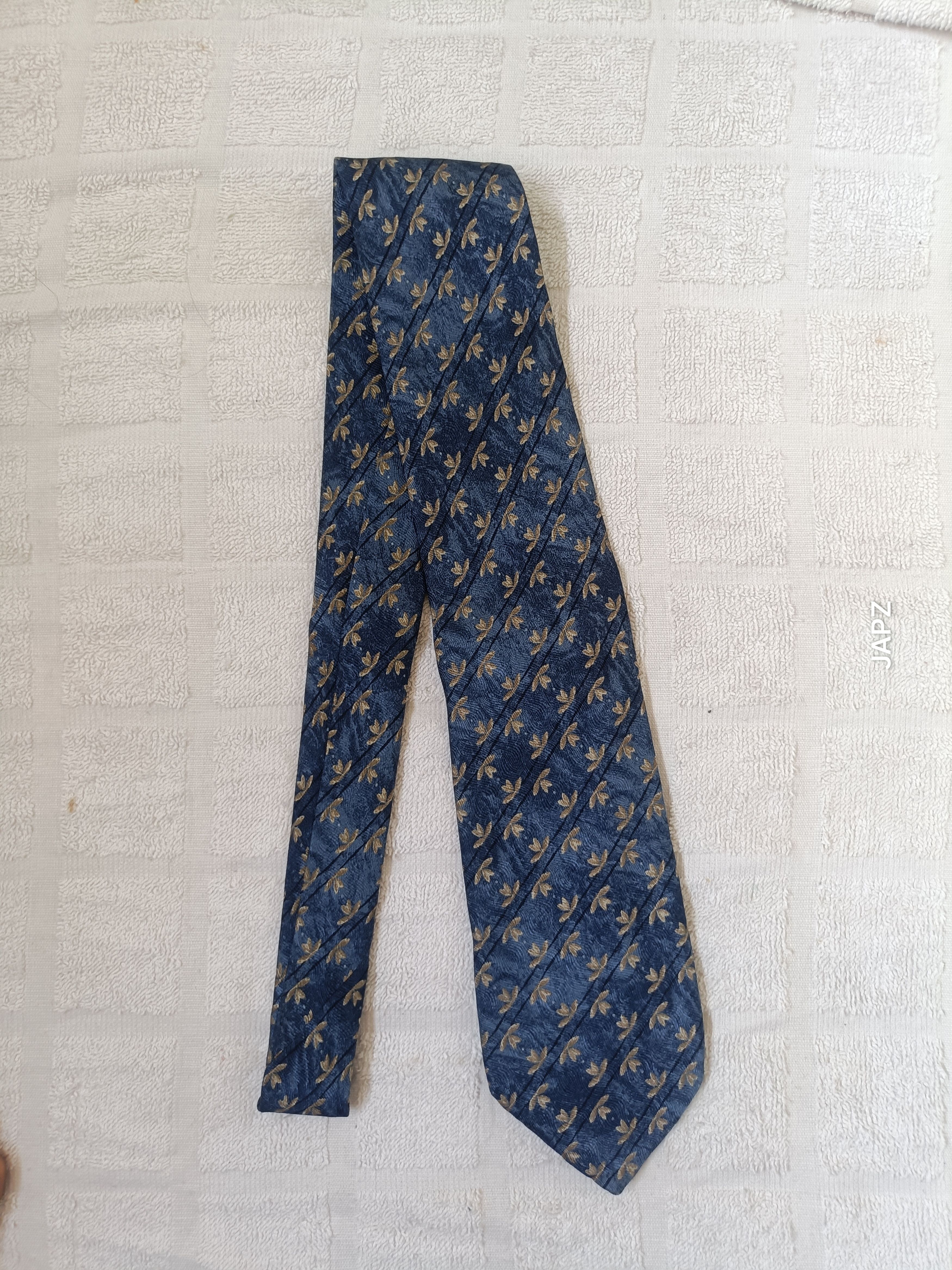Courreges Vintage courreges jacquard silk tie Size ONE SIZE - 5 Thumbnail