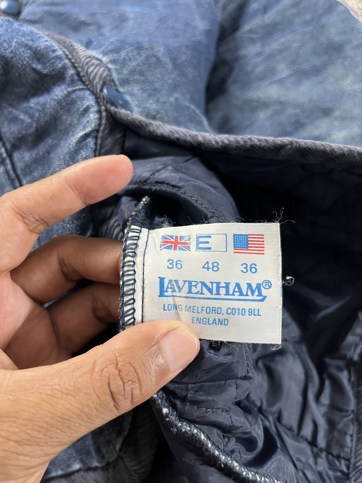 Lavenham Lavenham denim qualited jacket Size US S / EU 44-46 / 1 - 8 Thumbnail