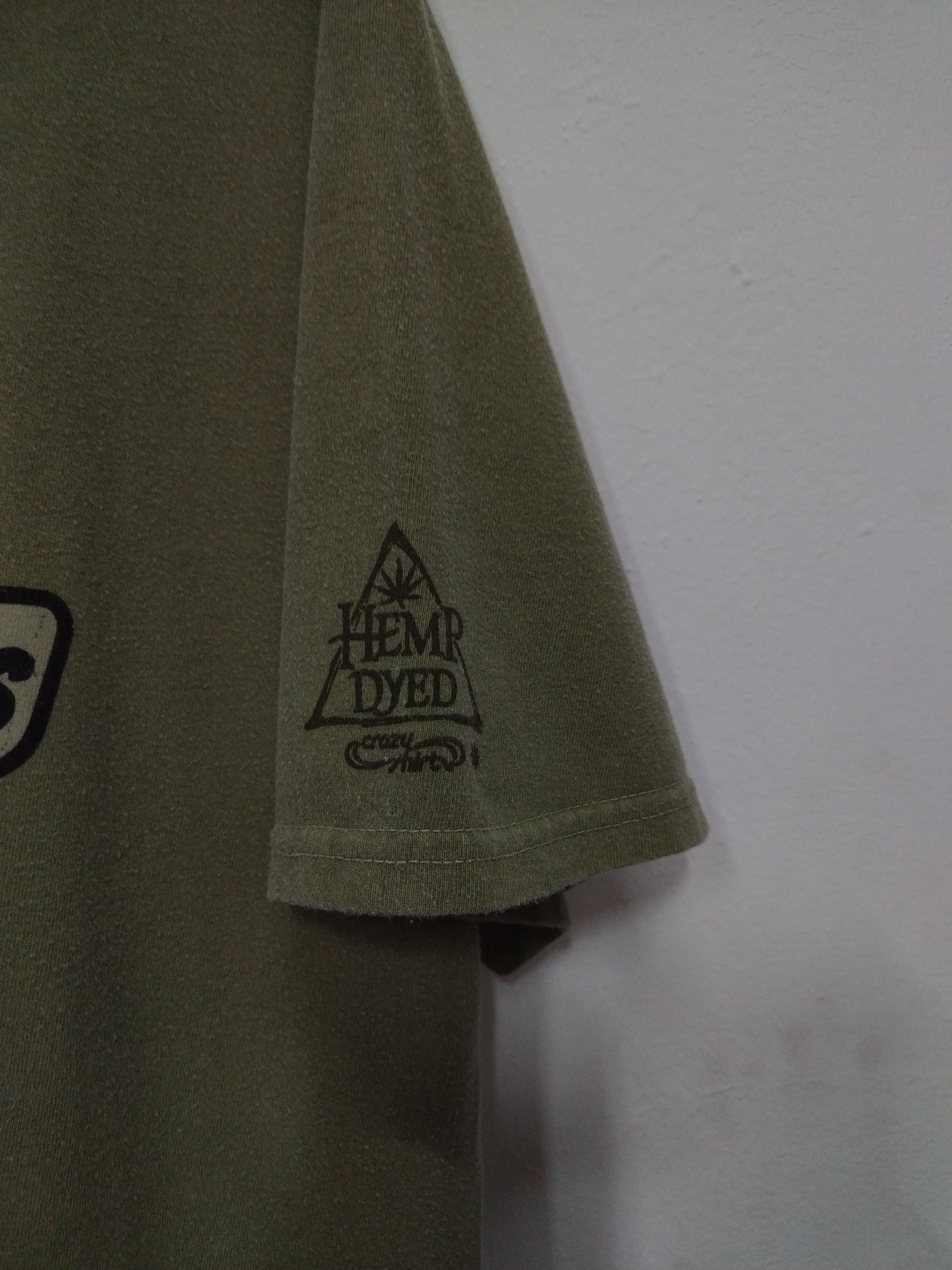 Vintage Vtg Hemp Dyed Crazy Shirt Discontinued airplane series Tee Size US L / EU 52-54 / 3 - 7 Thumbnail
