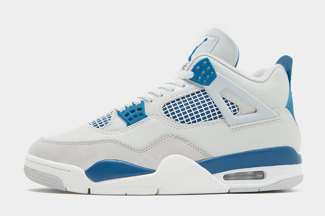 Jordan Brand Nike Air Jordan 4 Retro Industrial Blue 7Y Size US 7 / EU 40 - 1 Preview