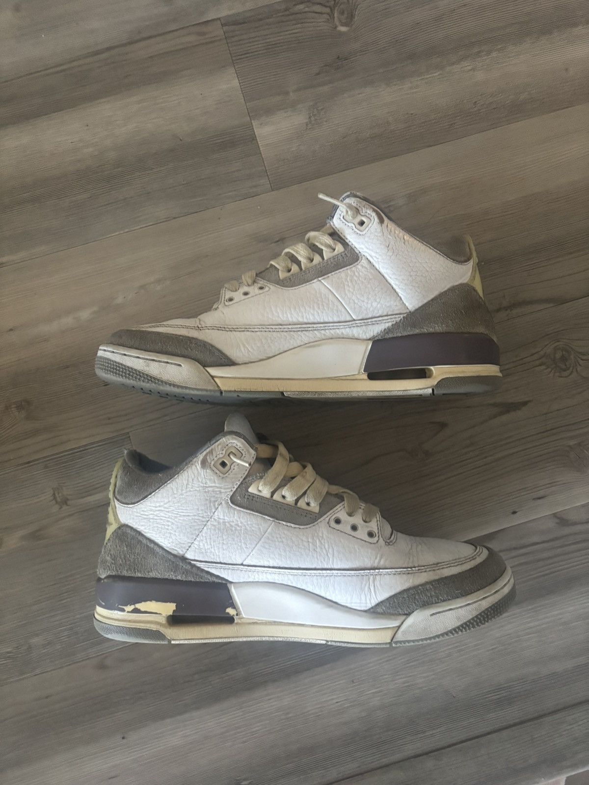 A Ma Maniere × Jordan Brand A Ma Maniere x Jordan 3 “Raised by Women” Size US 12 / EU 45 - 3 Thumbnail