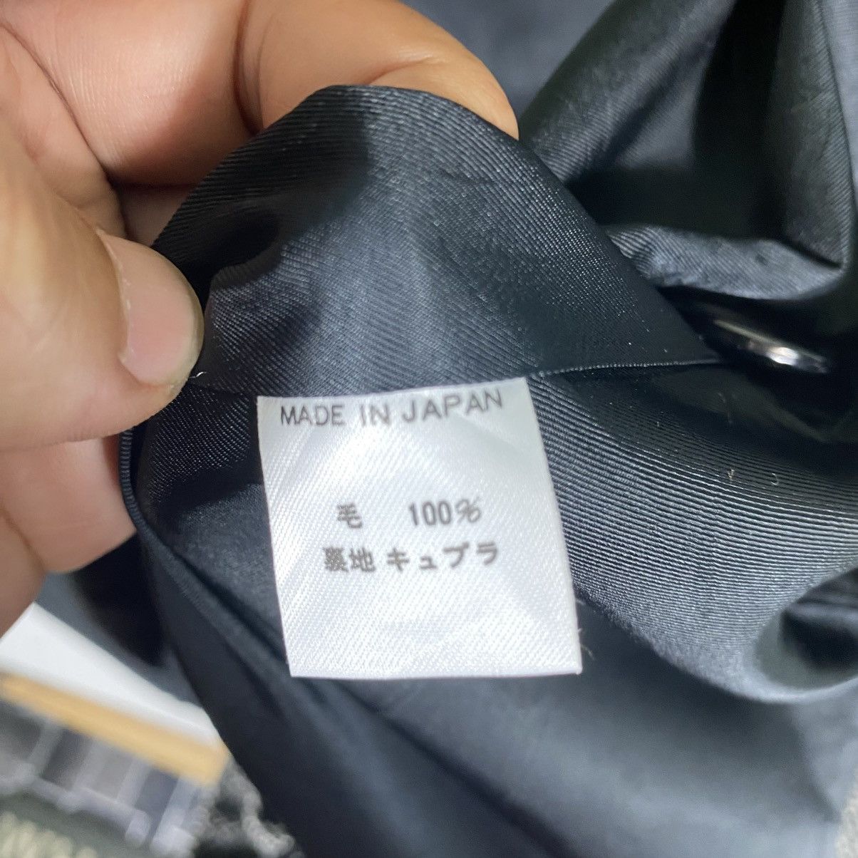 Y's × Yohji Yamamoto Vintage Y'S Yohji Yamamoto Wool Double Breasted Long Coat Size US M / EU 48-50 / 2 - 8 Thumbnail