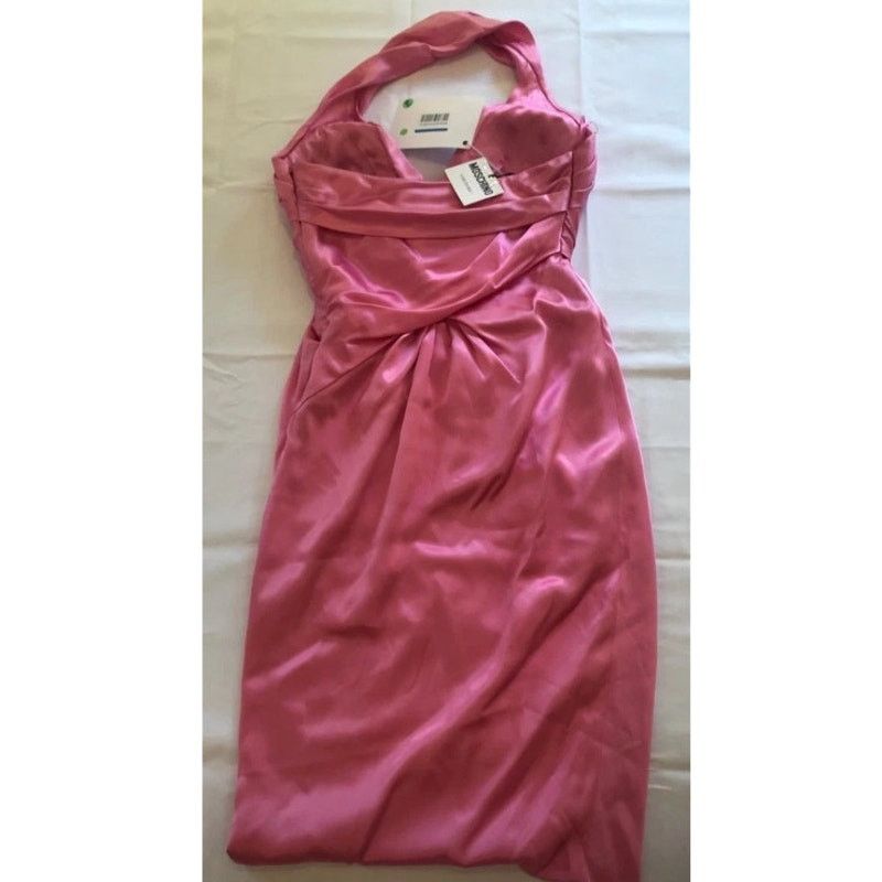Moschino 1296 Moschino Couture Jeremy Scott BARBIE Dress MARGO ROBBIE Size ONE SIZE - 11 Thumbnail