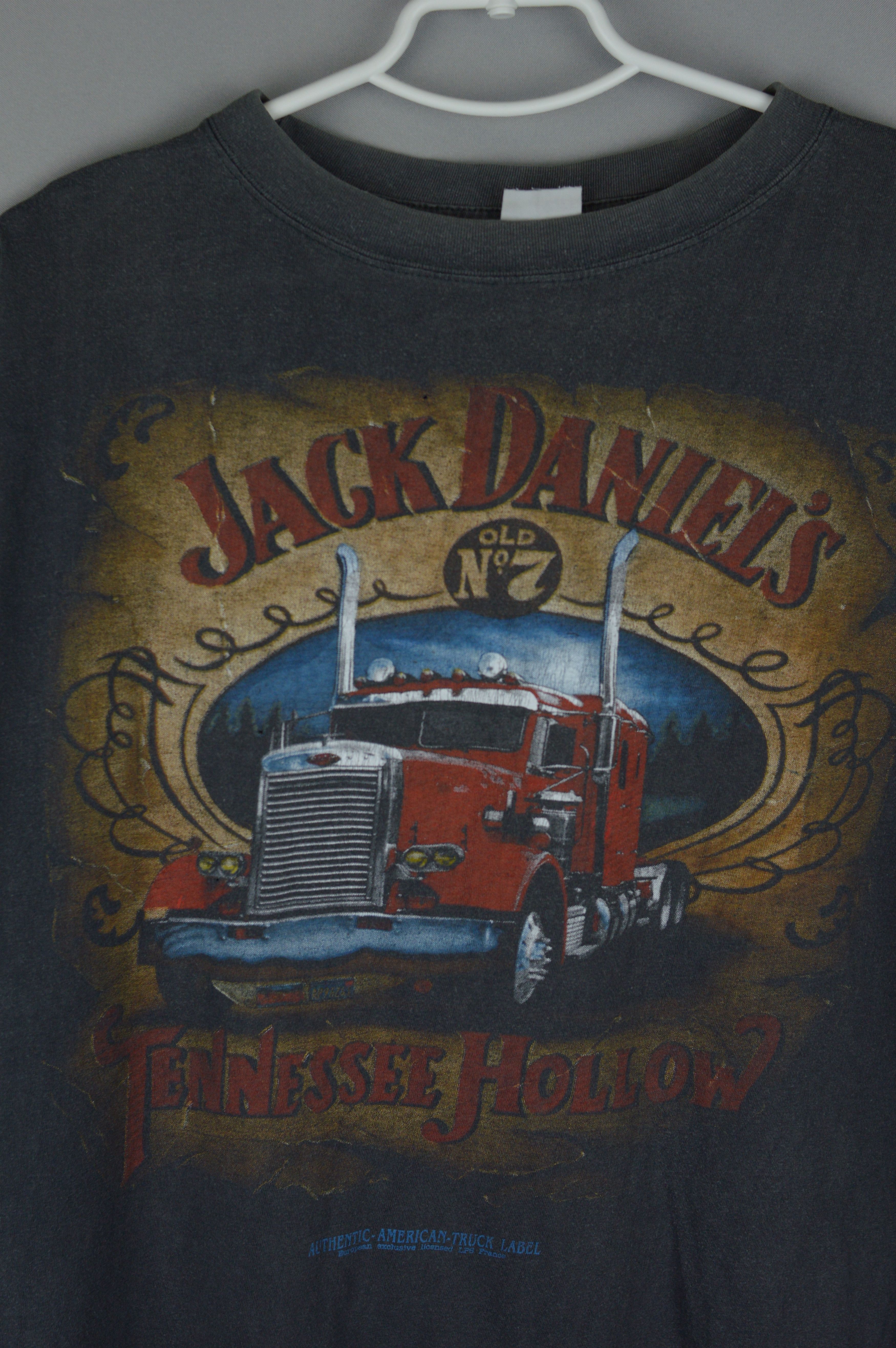 Vintage Vintage Jack Daniels 90s t shirt Size US L / EU 52-54 / 3 - 2 Thumbnail