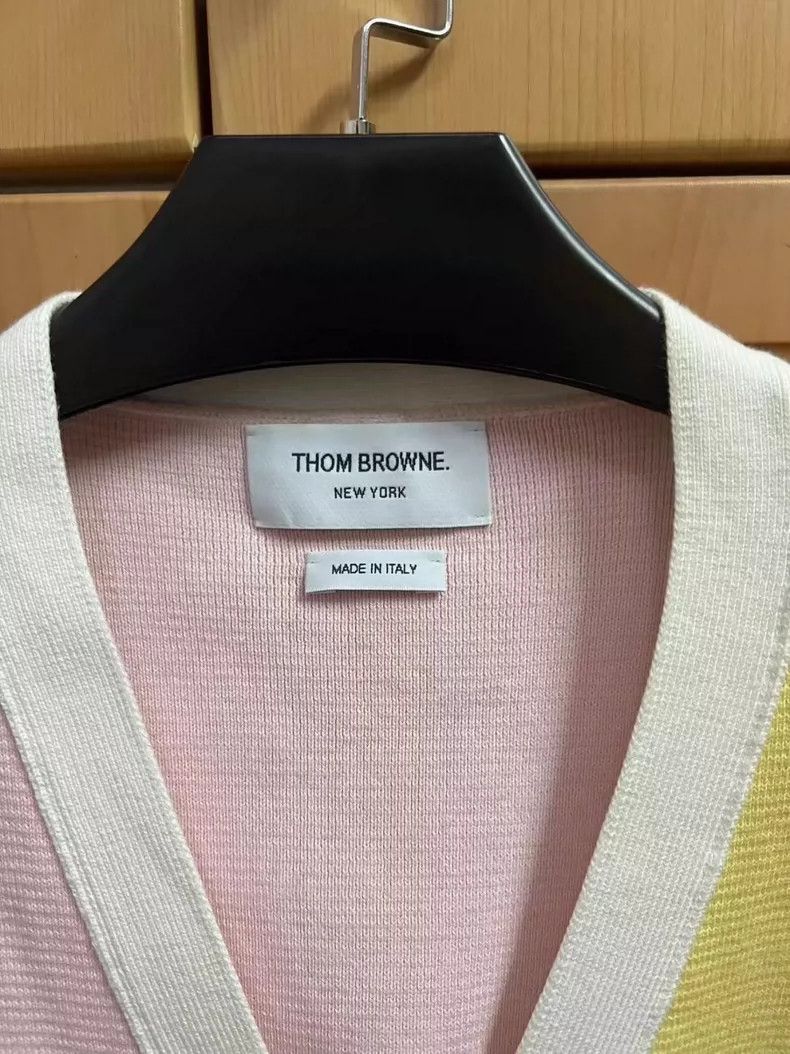 Thom Browne Thom Browne Color patchwork cardigan Size S / US 4 / IT 40 - 2 Thumbnail