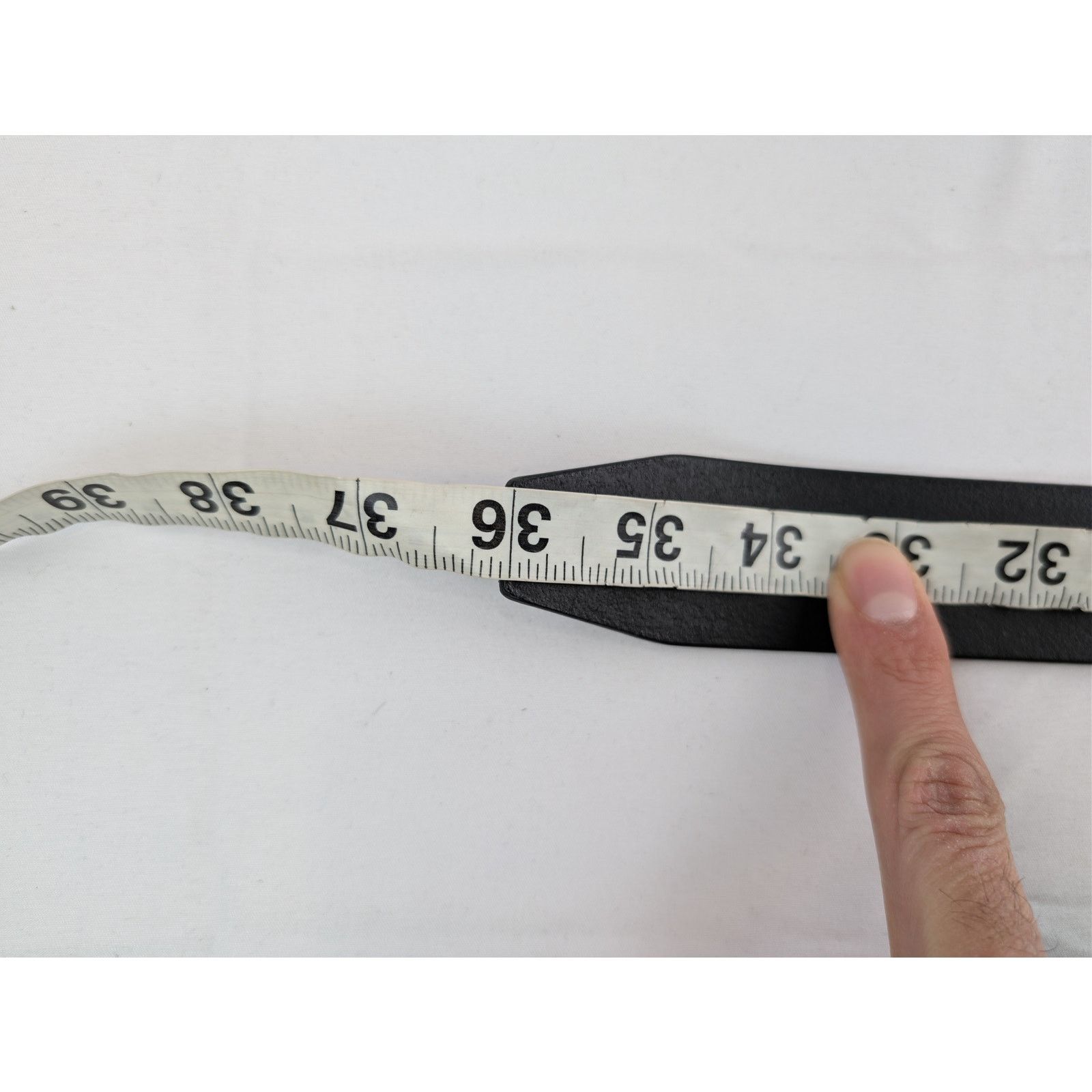 Balenciaga o1rshd1 Size: 85cm / Natural Calf Belt Crypto BB 35 in Black Size 34 - 13 Thumbnail