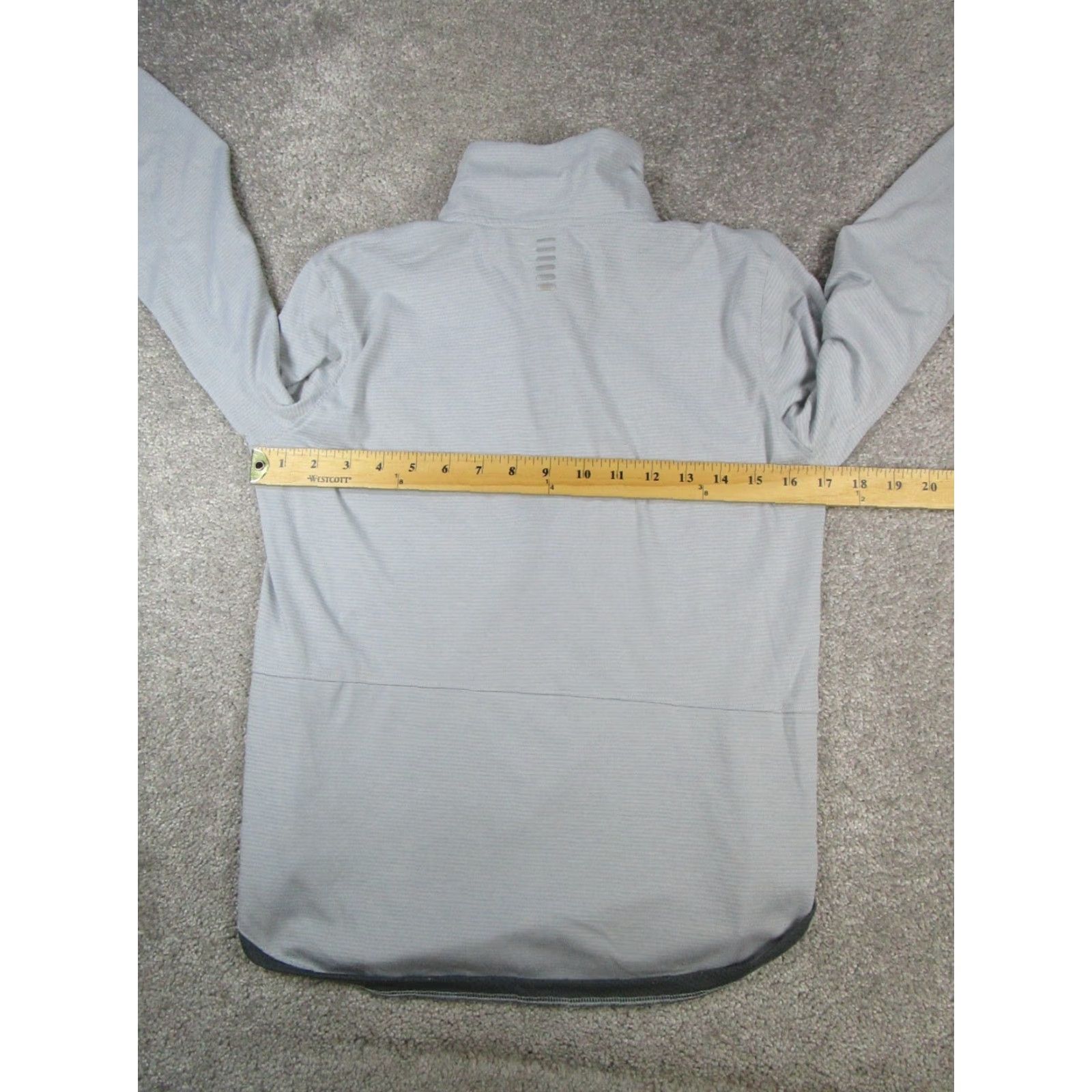 Under Armour Under Armour Sweater Mens M Gray Heatgear Half Zip Mock Neck Pullover Shirt - Mens Size US M / EU 48-50 / 2 - 5 Thumbnail
