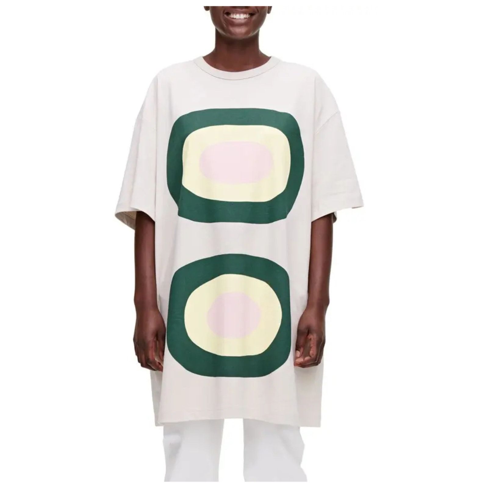 MARIMEKKO Big Melooni T-Shirt Dress Size Medium
