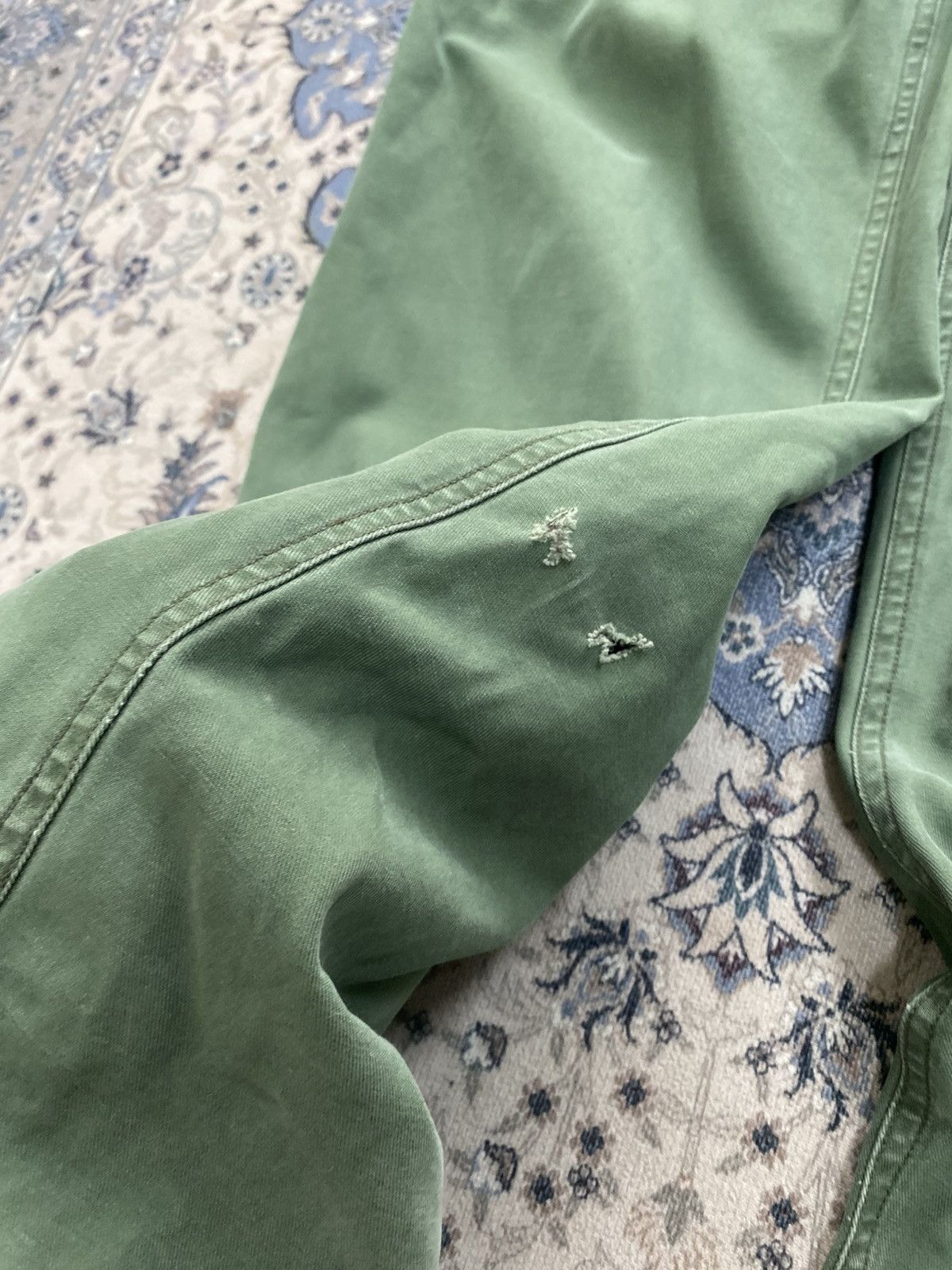 Vintage VINTAGE MILITARY CARGO PANTS GREEN Size US 32 / EU 48 - 3 Thumbnail