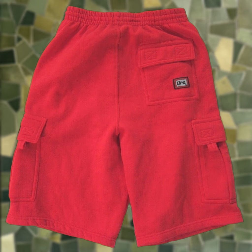 Vintage VINTAGE Dream U.S.A Cotton Jersey Red Cargo Bermuda Sweat Short Men L Size US L / EU 52-54 / 3 - 1 Thumbnail