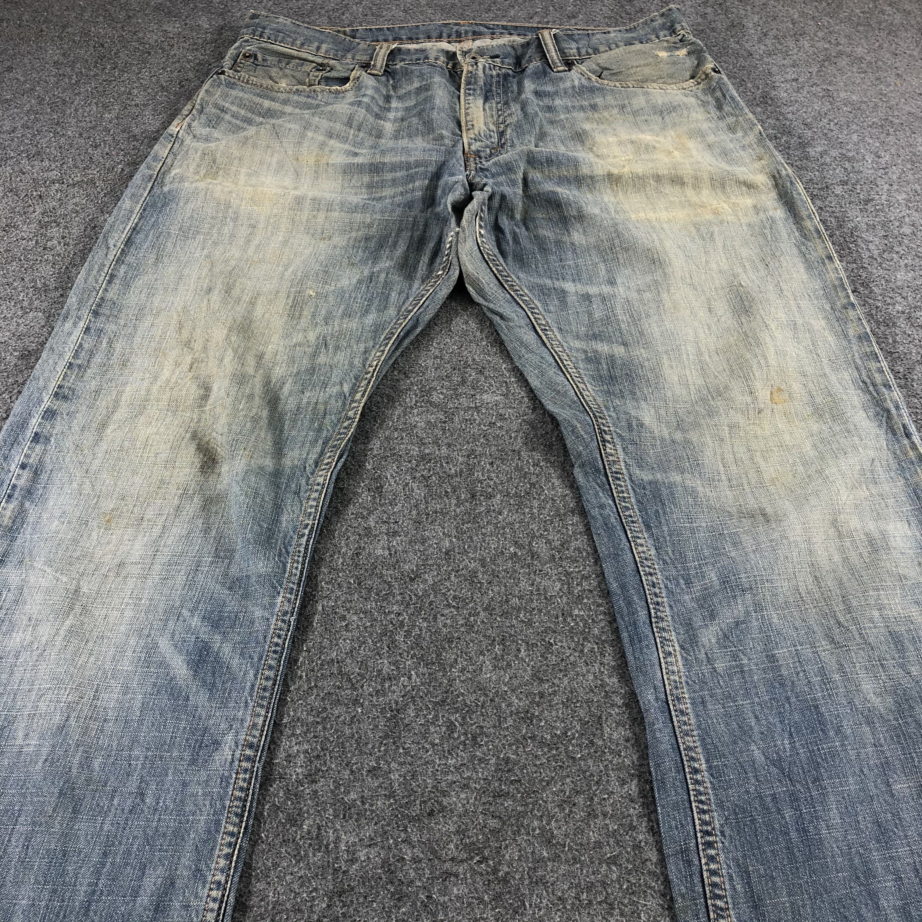 Levi's Light Wash Vintage Levis 514 Jeans-J1281 Size US 37 - 3 Thumbnail