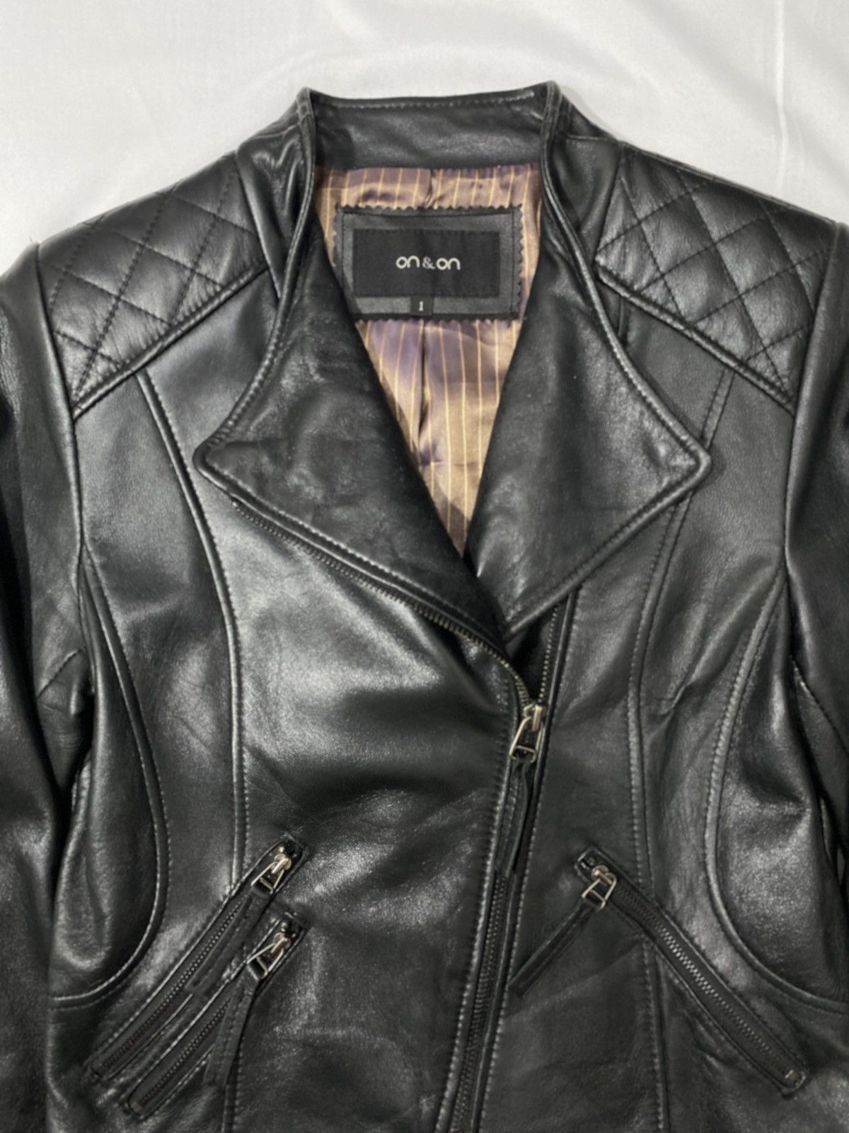 Isaac Sellam Experience Vkei Leather Bikers Jacket by on&on Size US S / EU 44-46 / 1 - 2 Thumbnail