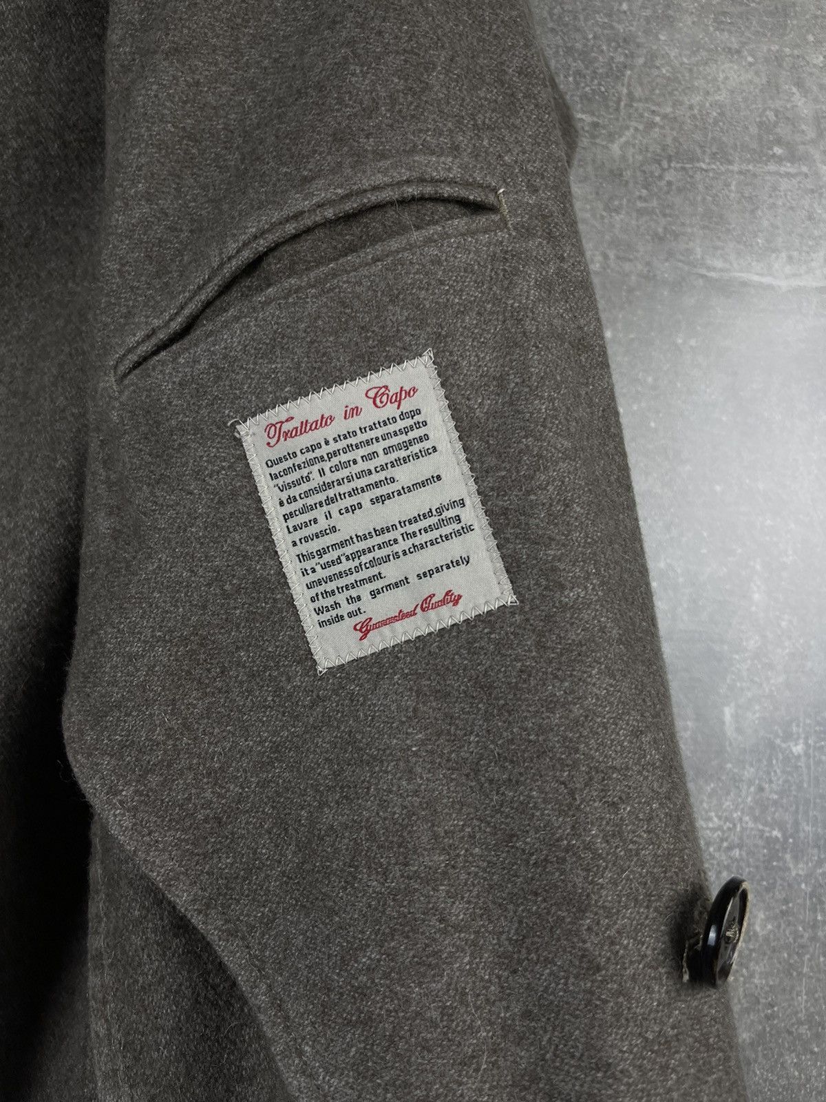 L.B.M. 1911 L.B.M. 1911 Wool Classic Double Breasted Italian Belted Coat Size US L / EU 52-54 / 3 - 16 Thumbnail