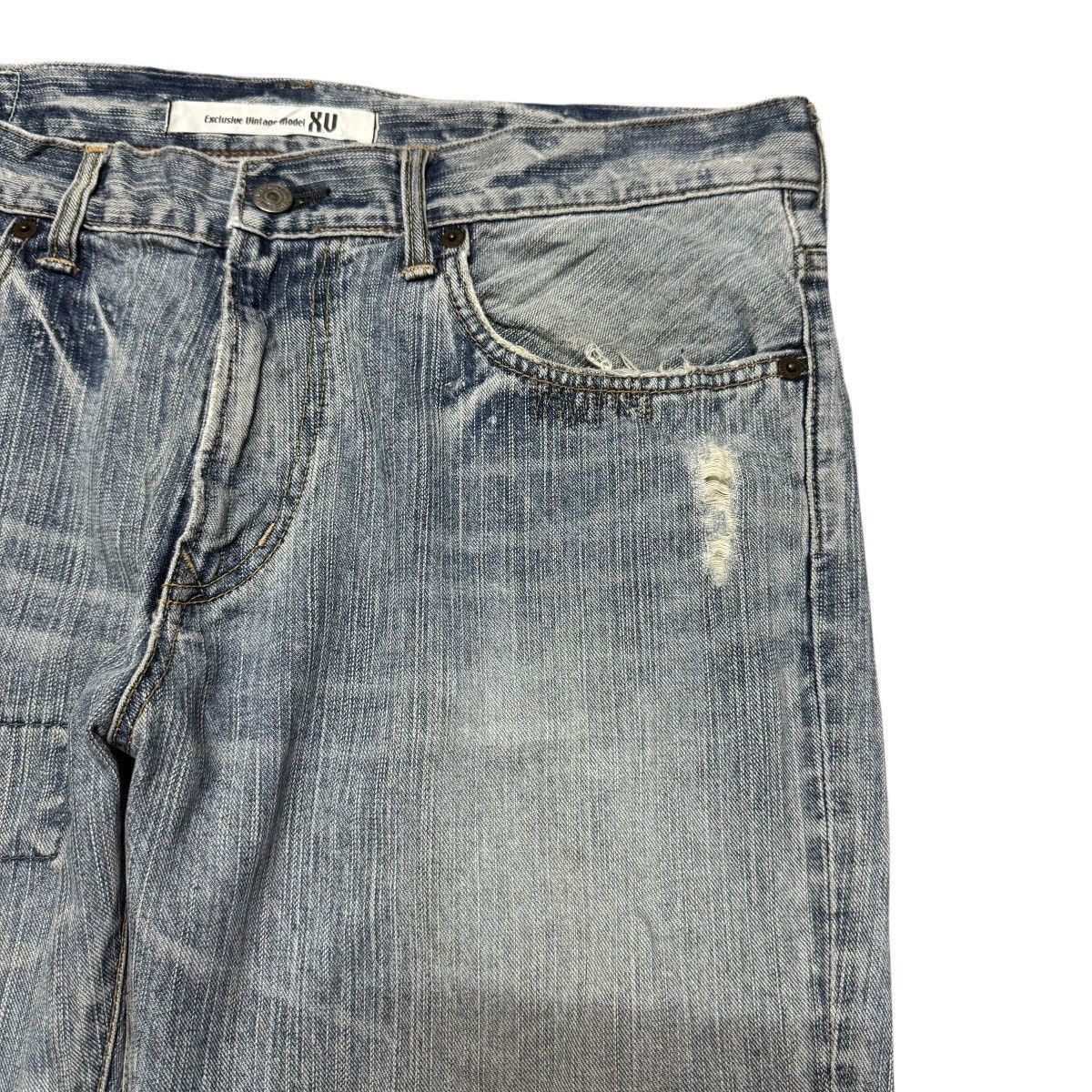 Edwin Exclusive Vintage Model Edwin 401XV Flare Jeans Patchwork Size US 36 / EU 52 - 5 Thumbnail
