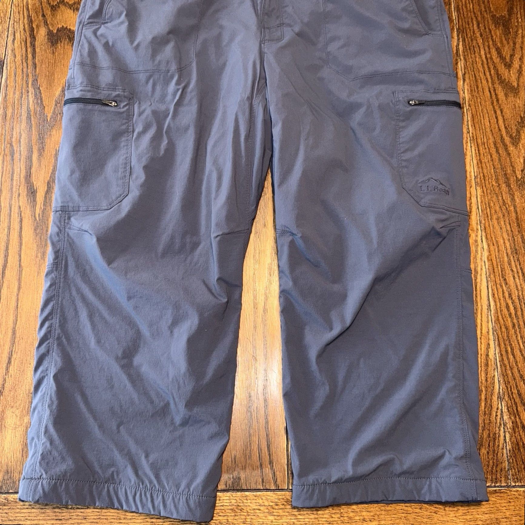 Vintage LL Bean Pants Mens 40x23 Blue Cresta Hiking Standard Fit Fleece Lined 508240 Size US 40 / EU 56 - 2 Thumbnail