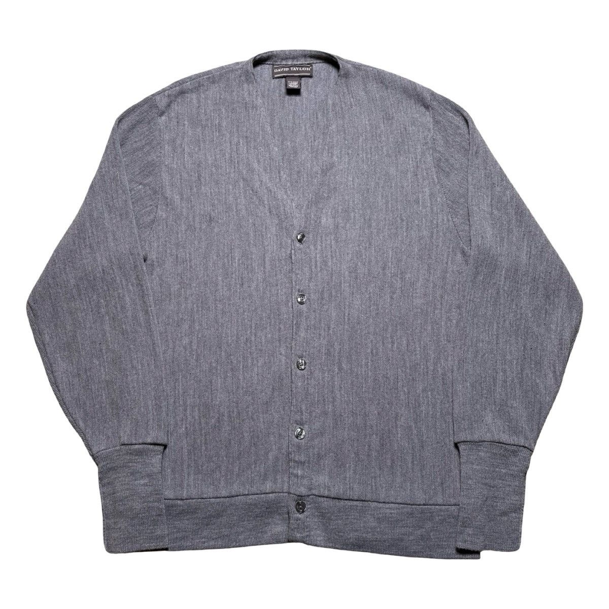 David Taylor Vintage David Taylor Cardigan Sweater Men's Large Knit Size US L / EU 52-54 / 3 - 1 Thumbnail
