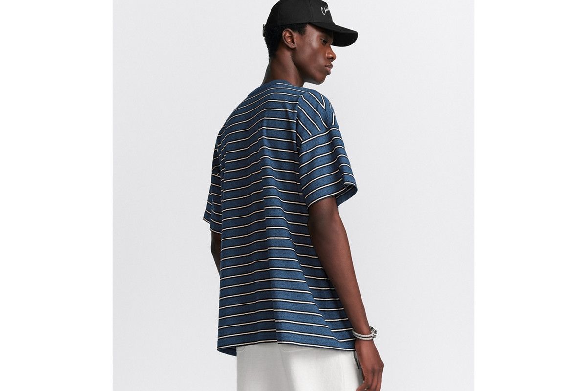 Dior o1bcso1str0226 Couture Oversized T-Shirt in Blue Size US S / EU 44-46 / 1 - 5 Thumbnail