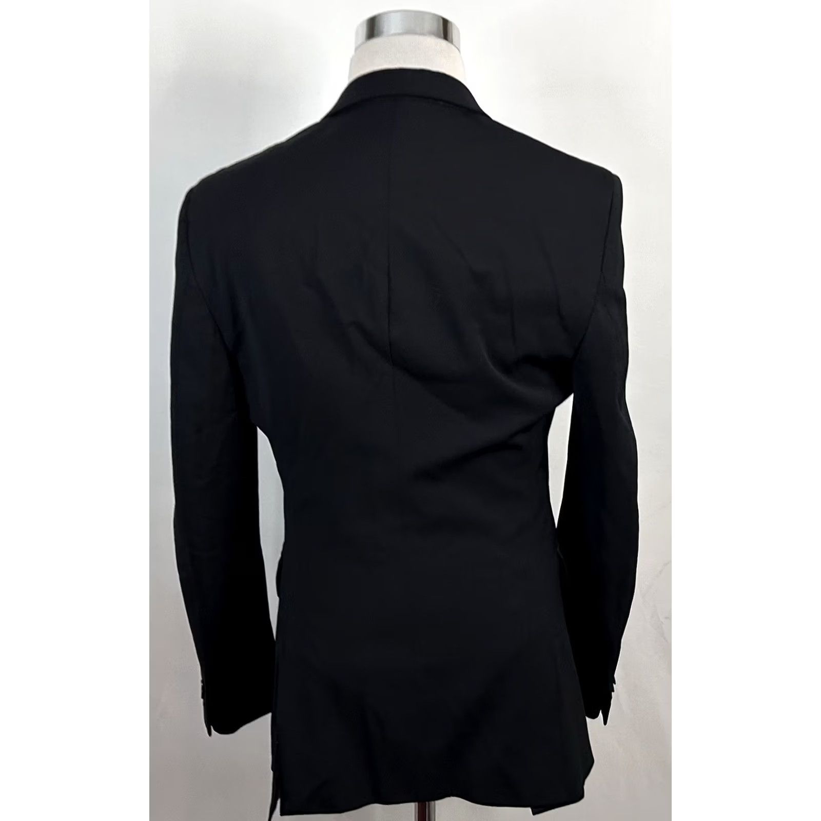 Banana Republic Banana Republic Sport Coat 42R Tailored Fit Black Cerruti Wool Two Button Vented Size US XS / EU 42 / 0 - 7 Thumbnail
