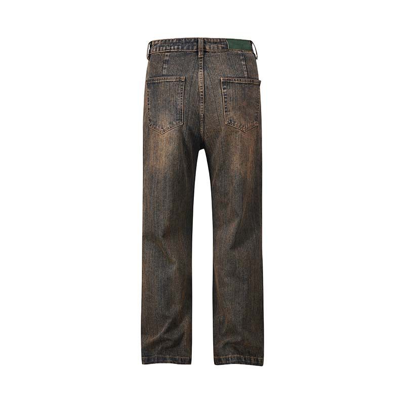 Jean × Vintage punk grunge washed faded stain yuppie rusty jeans Size US 34 / EU 50 - 6 Thumbnail