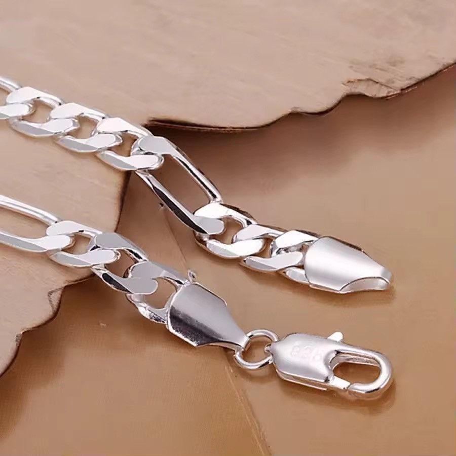 Sterling Silver Fine 925 Sterling Silver Bracelets Size ONE SIZE - 4 Thumbnail