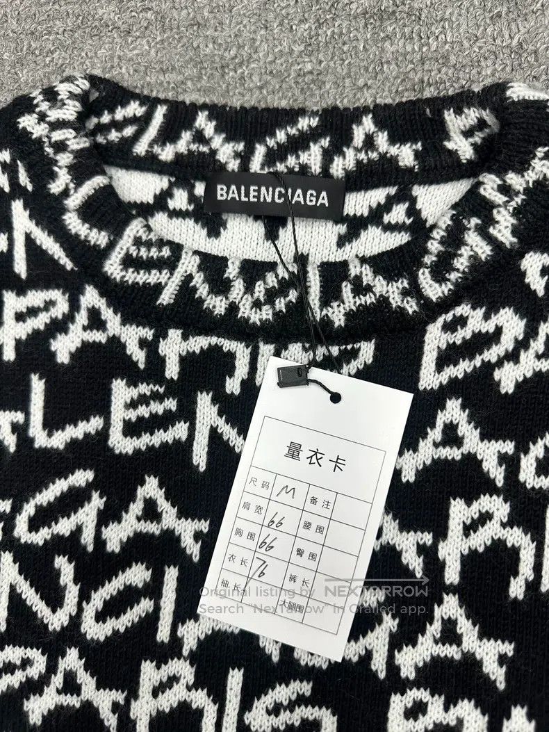 Balenciaga Balenciaga Barrage Sweater Size US M / EU 48-50 / 2 - 2 Thumbnail