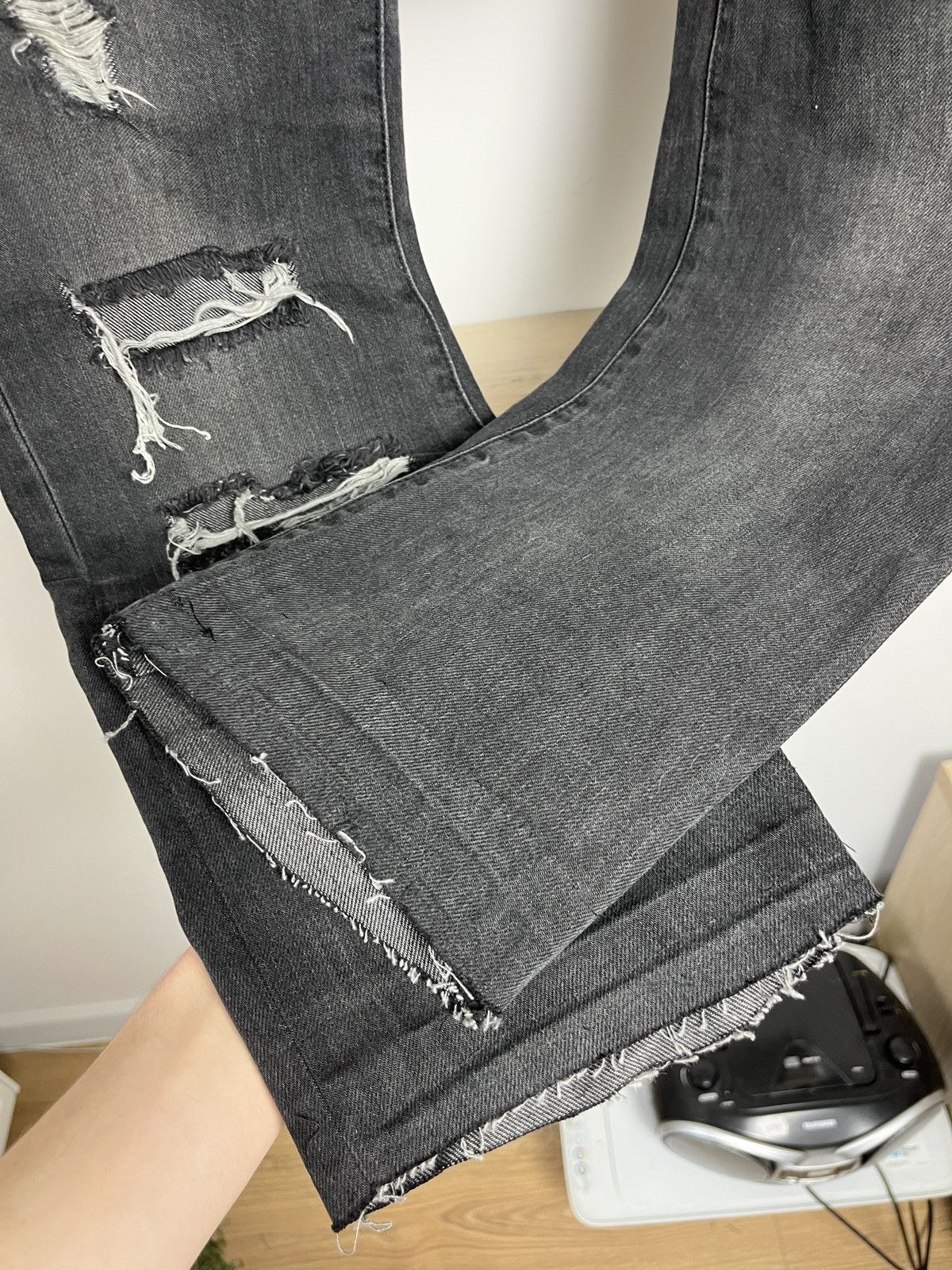 Balmain Balmain by decarnin Jeans Rare Distressed washed archive Size US 29 - 5 Thumbnail