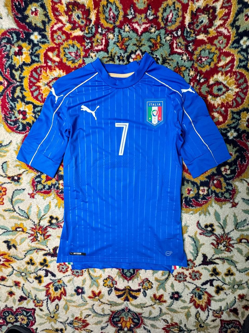 Puma Italy MATCH WORN ISSUED Shirt Maglie 2016 ZAZA SIMONE Size US M / EU 48-50 / 2 - 1 Thumbnail