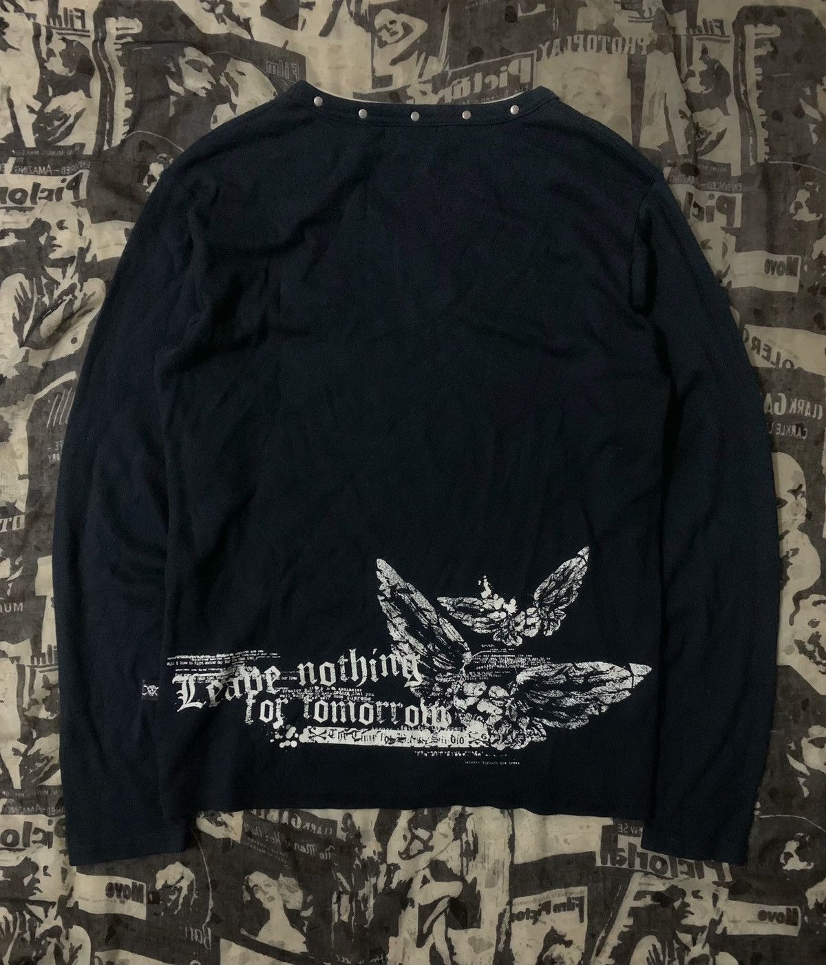 Tornado Mart 💥Avant Grade Japanese Ba-tsu Studio Punk Gothic Shirt Size US L / EU 52-54 / 3 - 3 Thumbnail