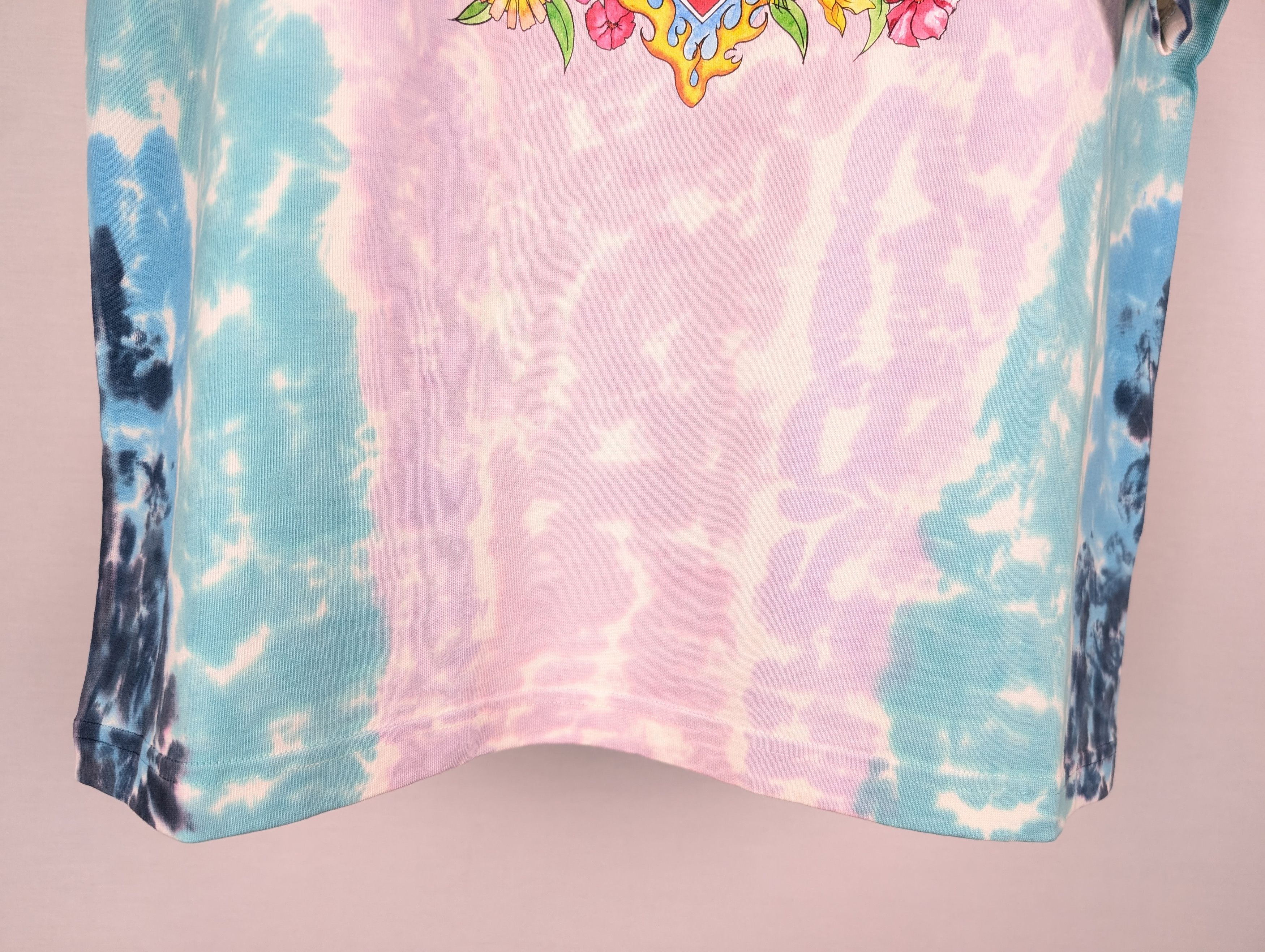 Casablanca o1rshd1 DUP / Oversized Printed Tie Dye T-Shirt Multicolor Size US XXL / EU 58 / 5 - 7 Thumbnail