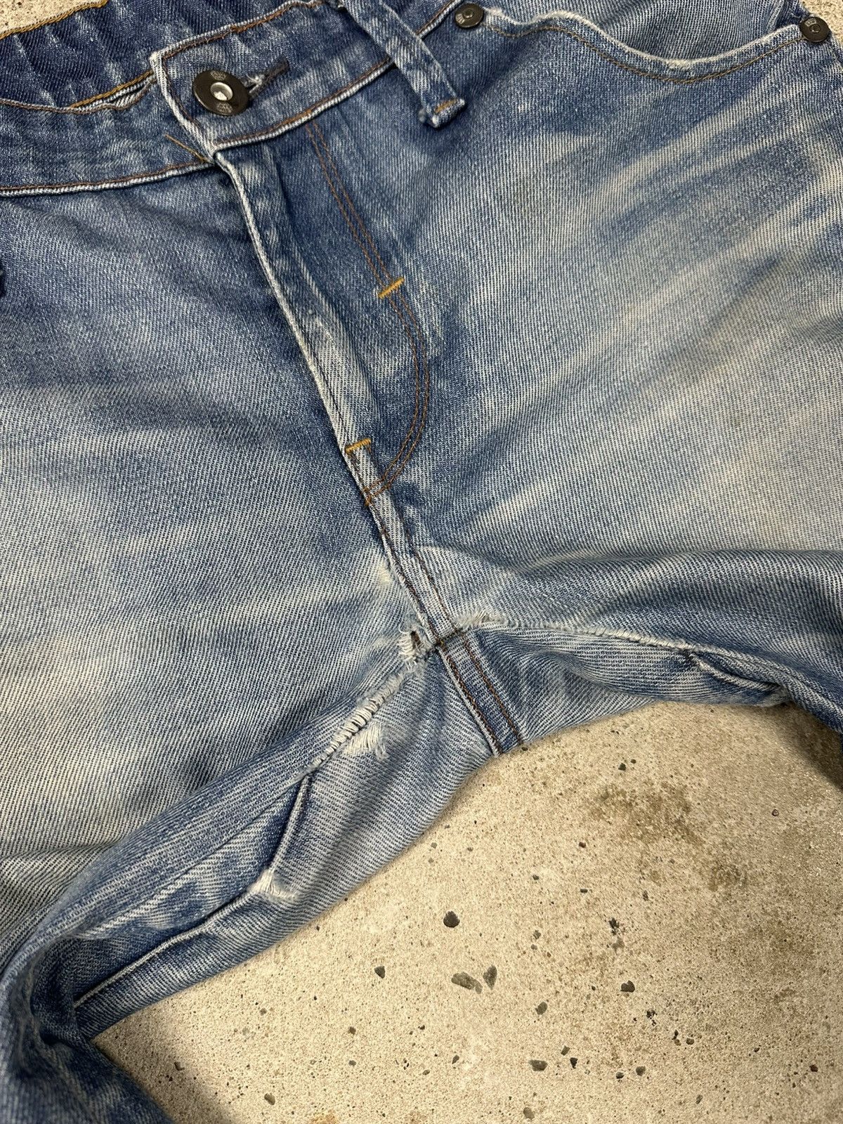 G-Star × Japanese Brand × Vintage Vintage Y2K G Star Raw Arc Slim Distressed Denim Pants Jeans Size US 29 - 9 Thumbnail