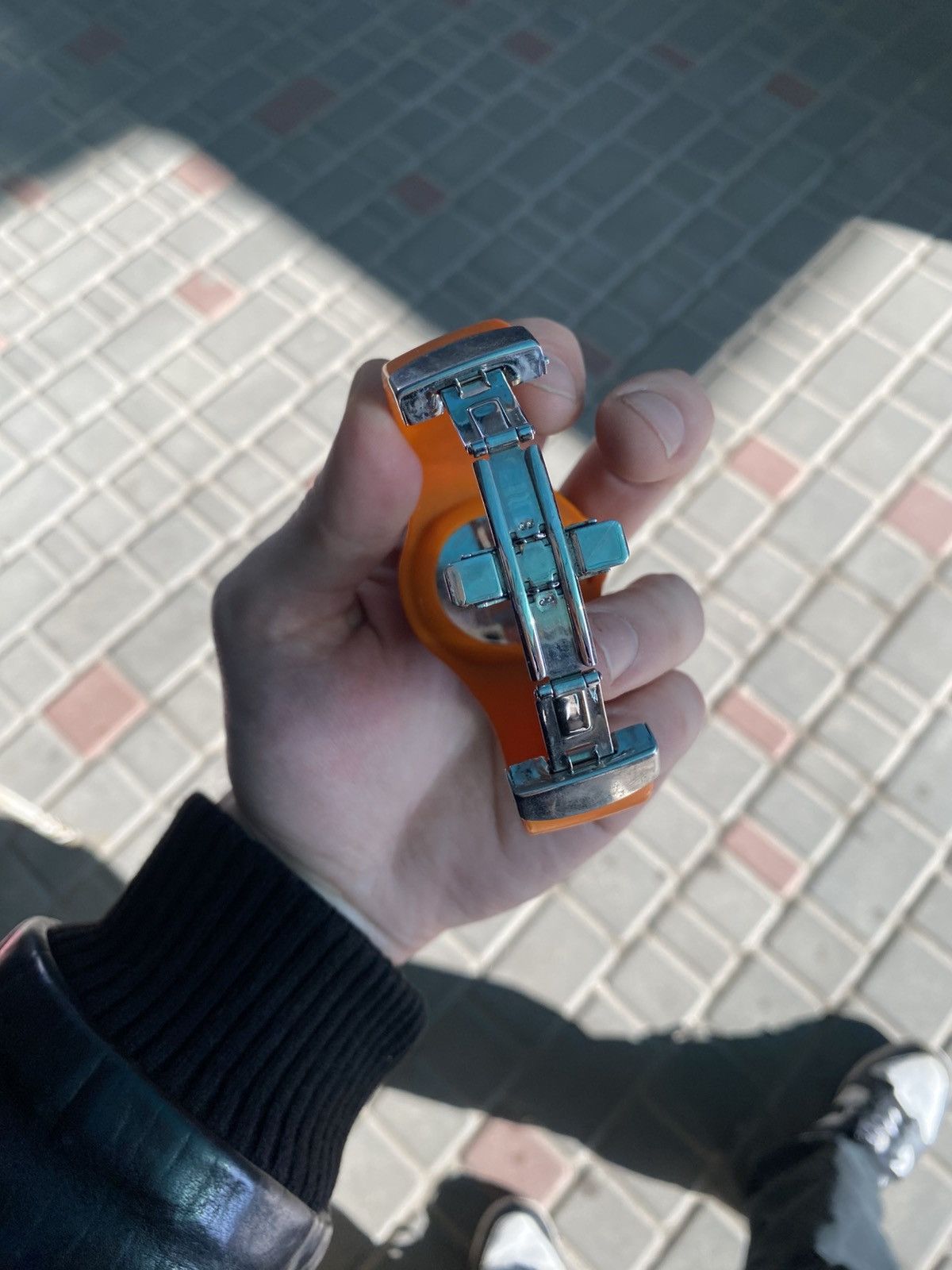Japanese Brand Drops Milano Archive Orange Watch Retro Futuristic Cyber Y2K Size ONE SIZE - 6 Thumbnail
