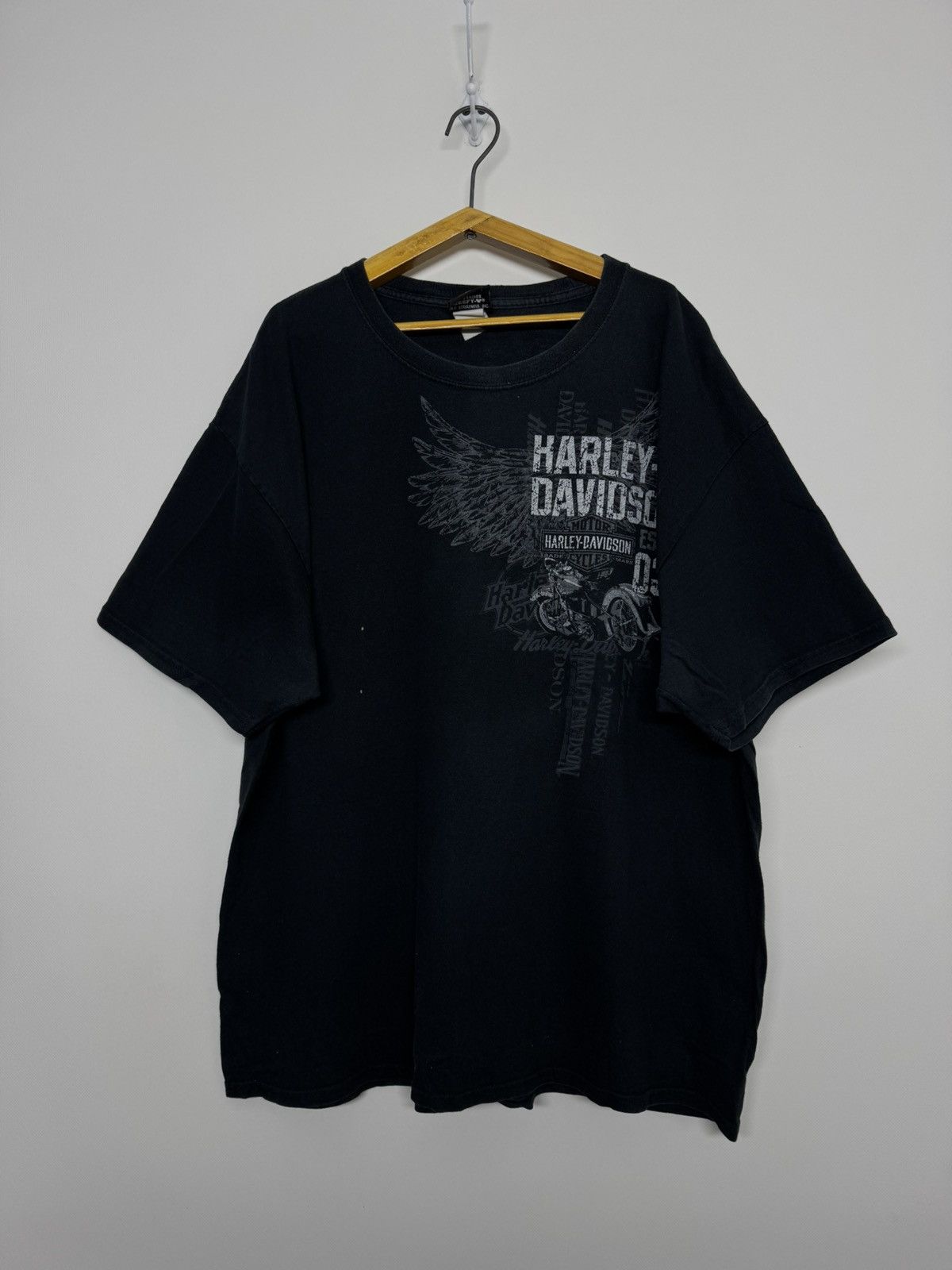 Harley Davidson Vintage HARLEY DAVIDSON Las Vegas Nevada Skull T-Shirt Size US XL / EU 56 / 4 - 6 Thumbnail
