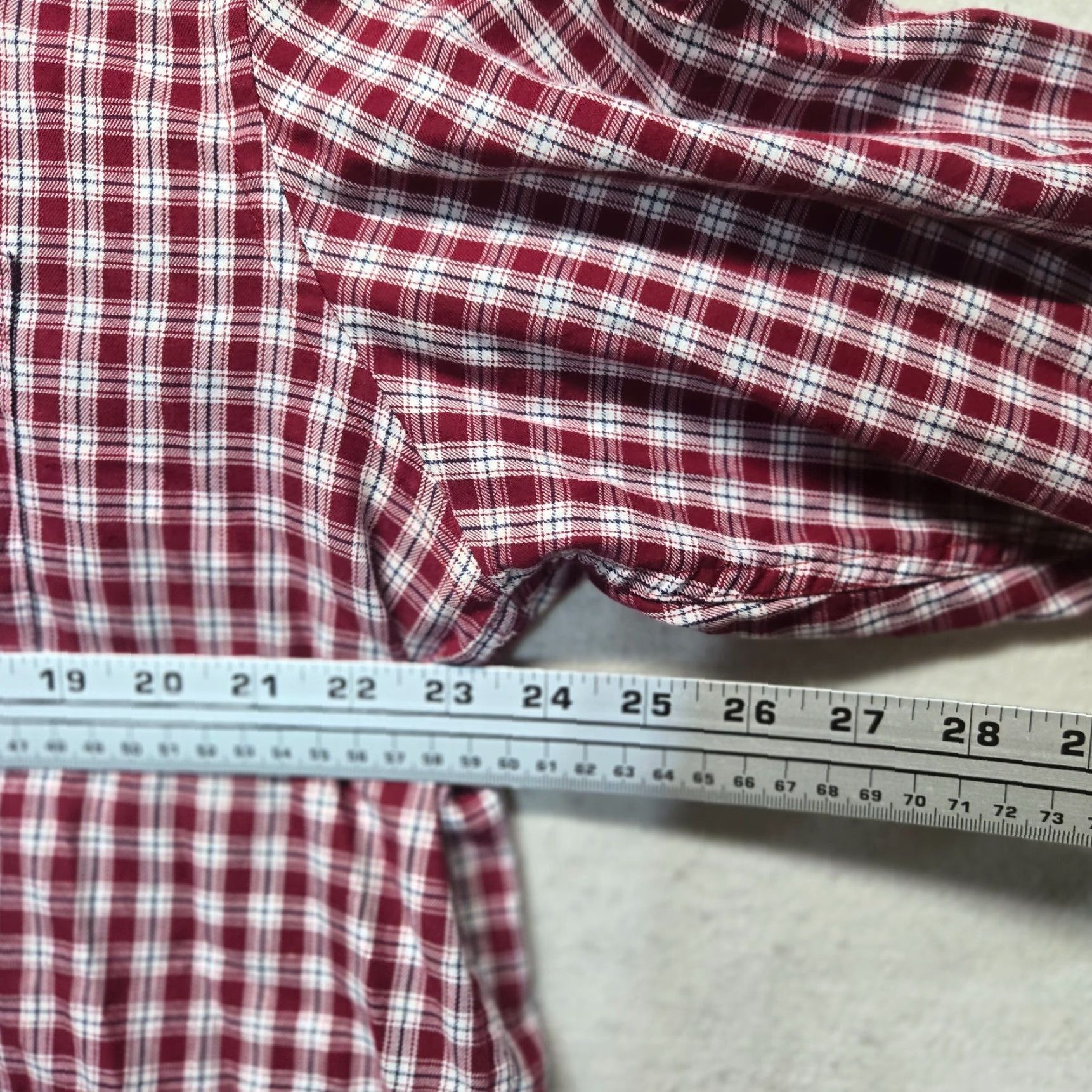 Chaps VINTAGE CHAPS Shirt Checkered Button-Up Long Sleeve Adult XL Red Plaid Men’s Shirt Size US XL / EU 56 / 4 - 5 Thumbnail