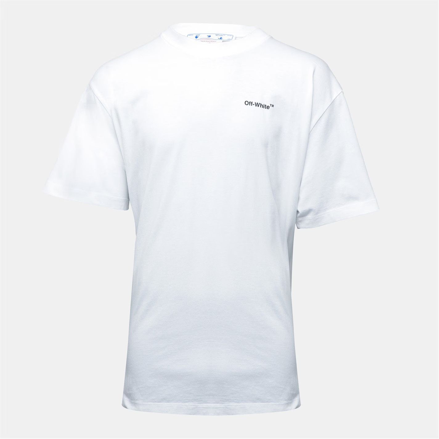 Off-White o1g2r1mq0226 Arr Over Short Sleeve T-Shirt In White Size US XXS / EU 40 - 1 Preview